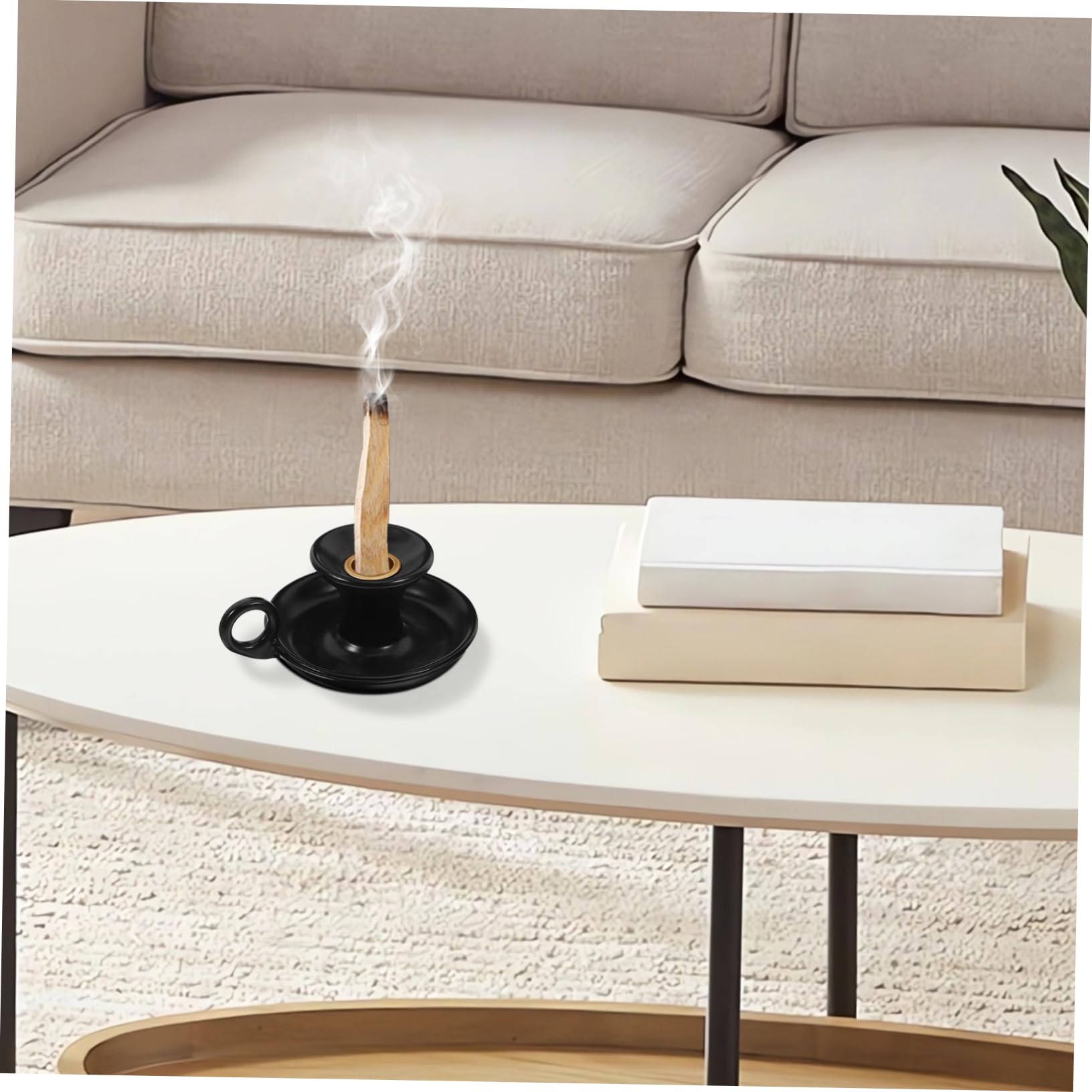 IMIKEYA 1pezzi Bruciatore Base Stabile e Design Candela Per Decorazioni Domestiche e Regali Speciali Accessorio Versatile Per Ogni