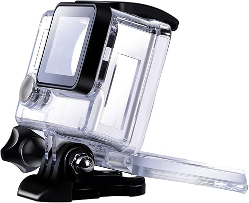 Miniatura 4 de Suptig Funda protectora de carga con alambre conectable, esqueleto protector lateral abierto compatible con cámara GoPro Hero 4 Hero 3, 3+.