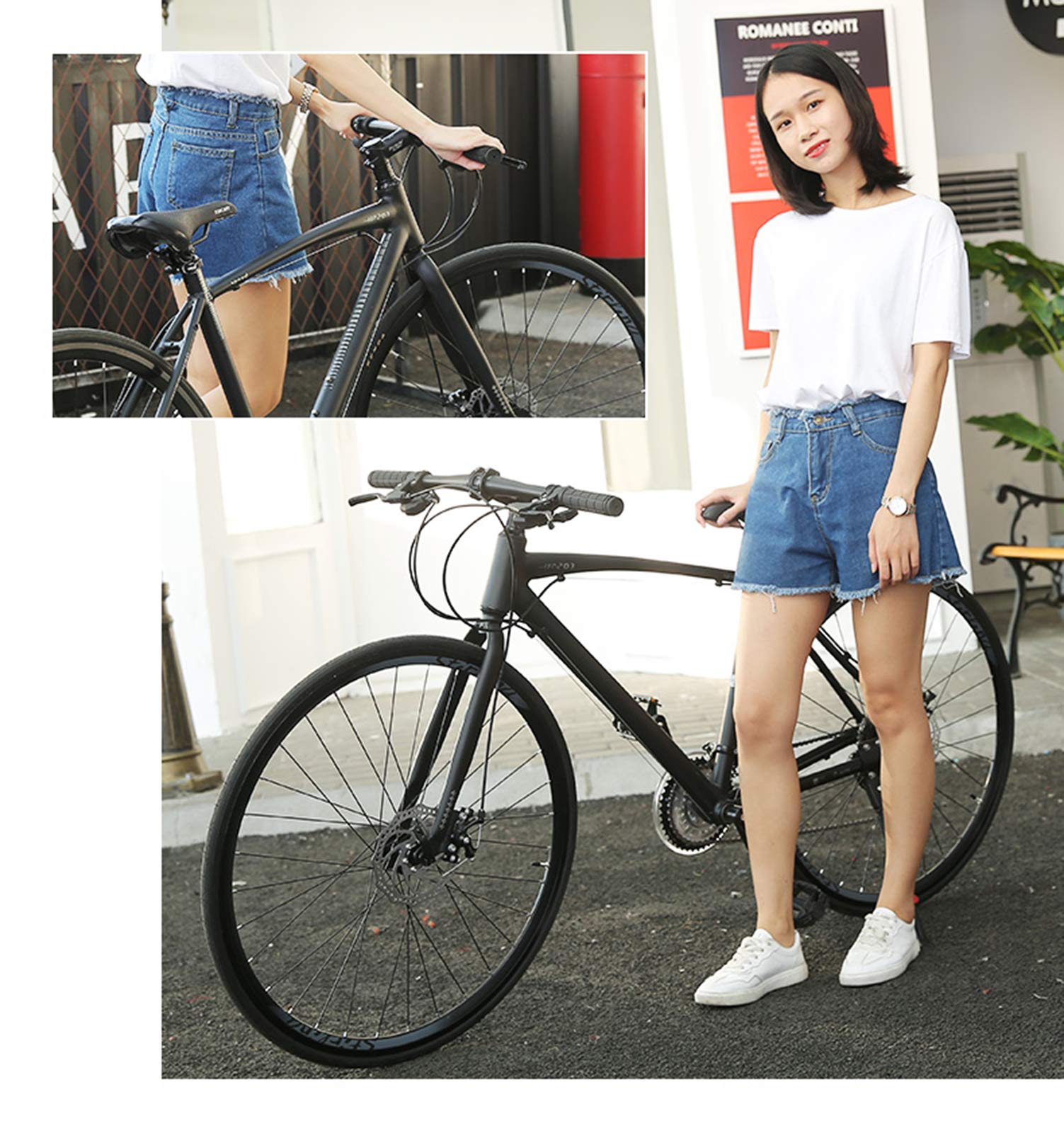 Amazon | ロードバイク 自転車 30段変速 700c クロスバイク スポーツ