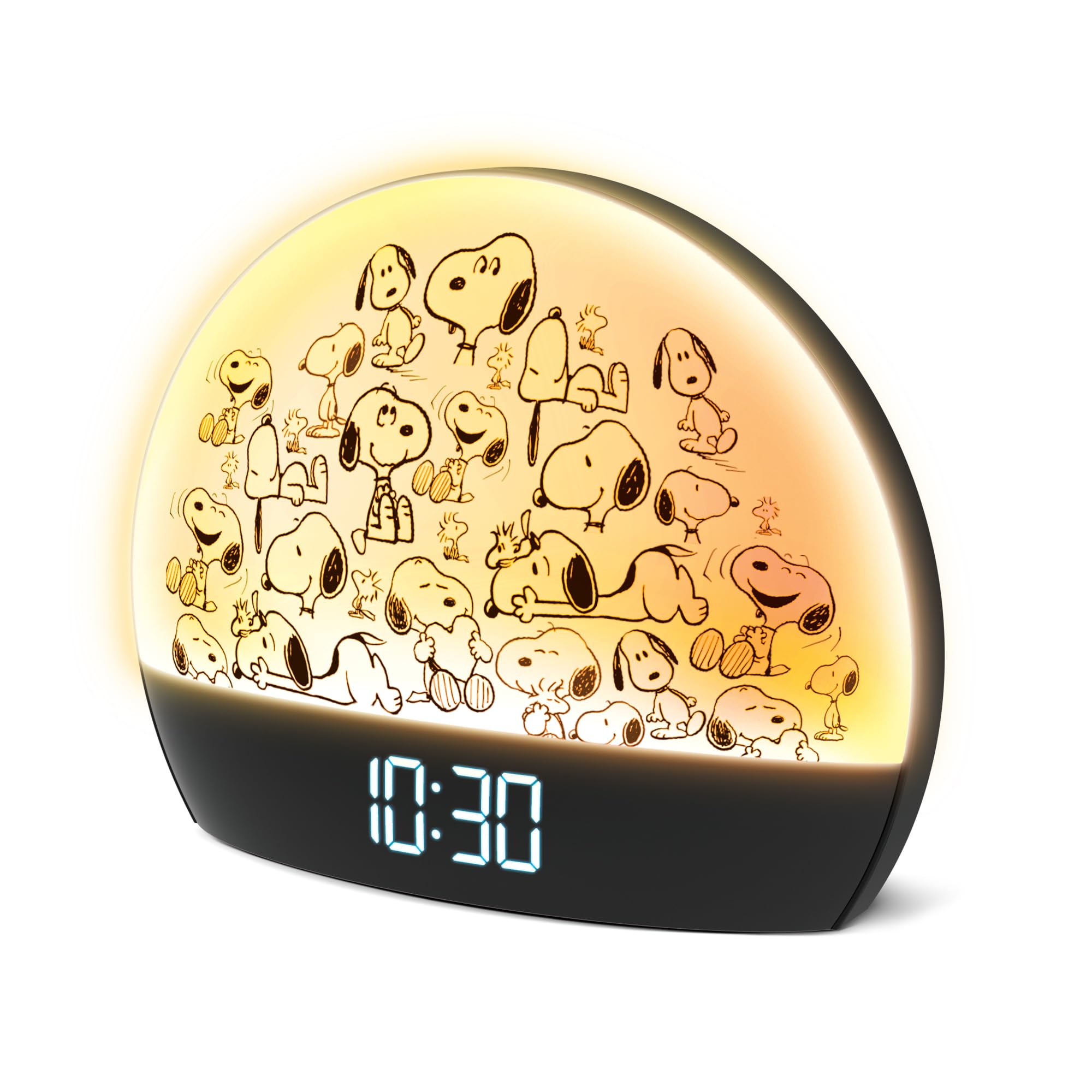 Peanuts Snoopy Sunrise Alarm Clock – Vibrant Snoopy Edition with