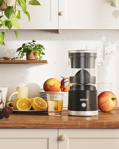 Miniatura 5 de Exprimidor de cítricos recargables - Exprimidor portátil con USB y cepillo de limpieza para naranja, limón, pomelo (actualización)