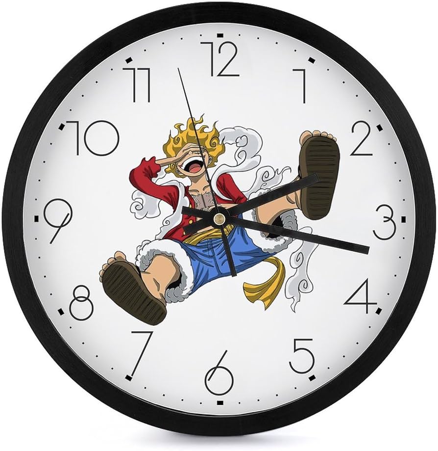 Amazon.co.jp: 掛け時計 ワンピース ONE PIECE ルフィ 壁掛け時計 時計
