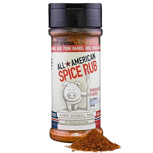 Regalos para papá de barbacoa para hombres, juegos de especias y condimentos de Pork Barrel BBQ Set de regalo para barbacoa Cesta de especias para