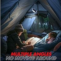 Vista 5 de SUBOOS Gen 2 Pro 3000LM UFO Linterna de Camping Recargable, Luz Portátil para Tienda de Campaña, 200h de Duración, Impermeable para Camping, Toldo