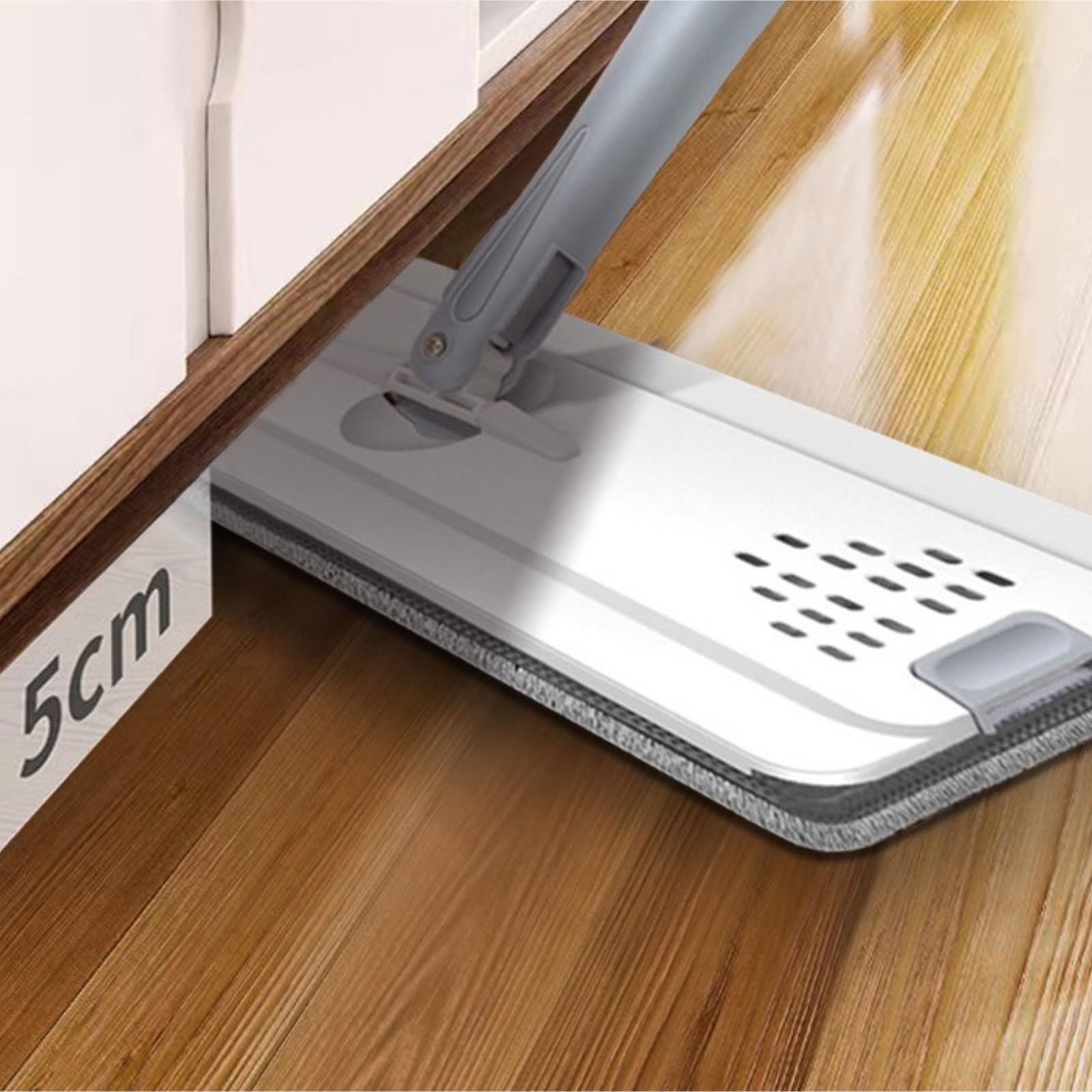 Harry Smarty Flat Mop - Met Innovatief Zelfreinigend Mechanisme Harry Smarty Flat Mop - Met Innovatief Zelfreinigend Mechanisme