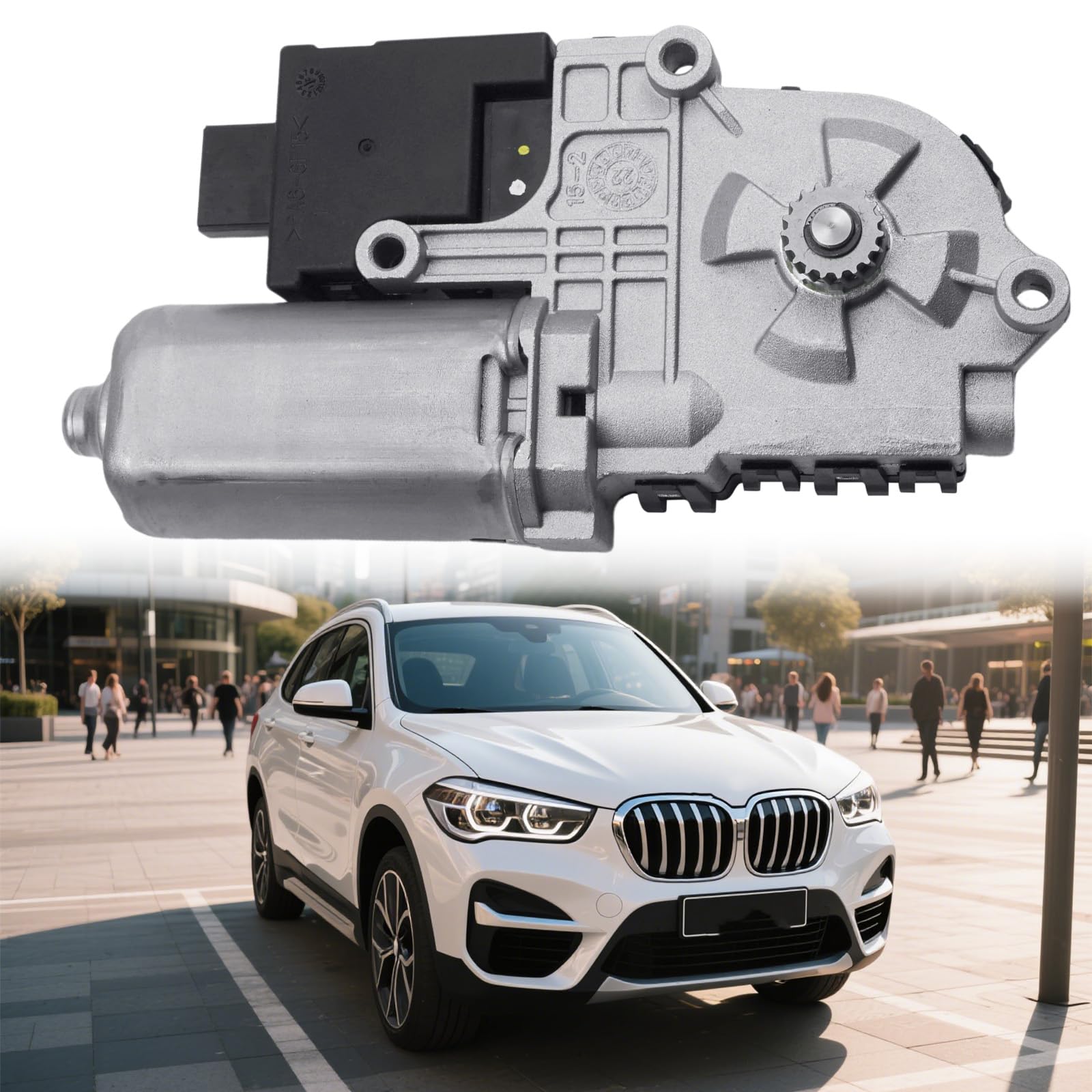 54107391782 Sonnendachmotor Ersatz für 54 10 7 391 782 passend für BMW X1 F48 F49 BMW X1 F48 F49 2015-2020 für BMW 2er Serie F45 F46 2014-2020 Auto Sonne Dachreparaturzubehör