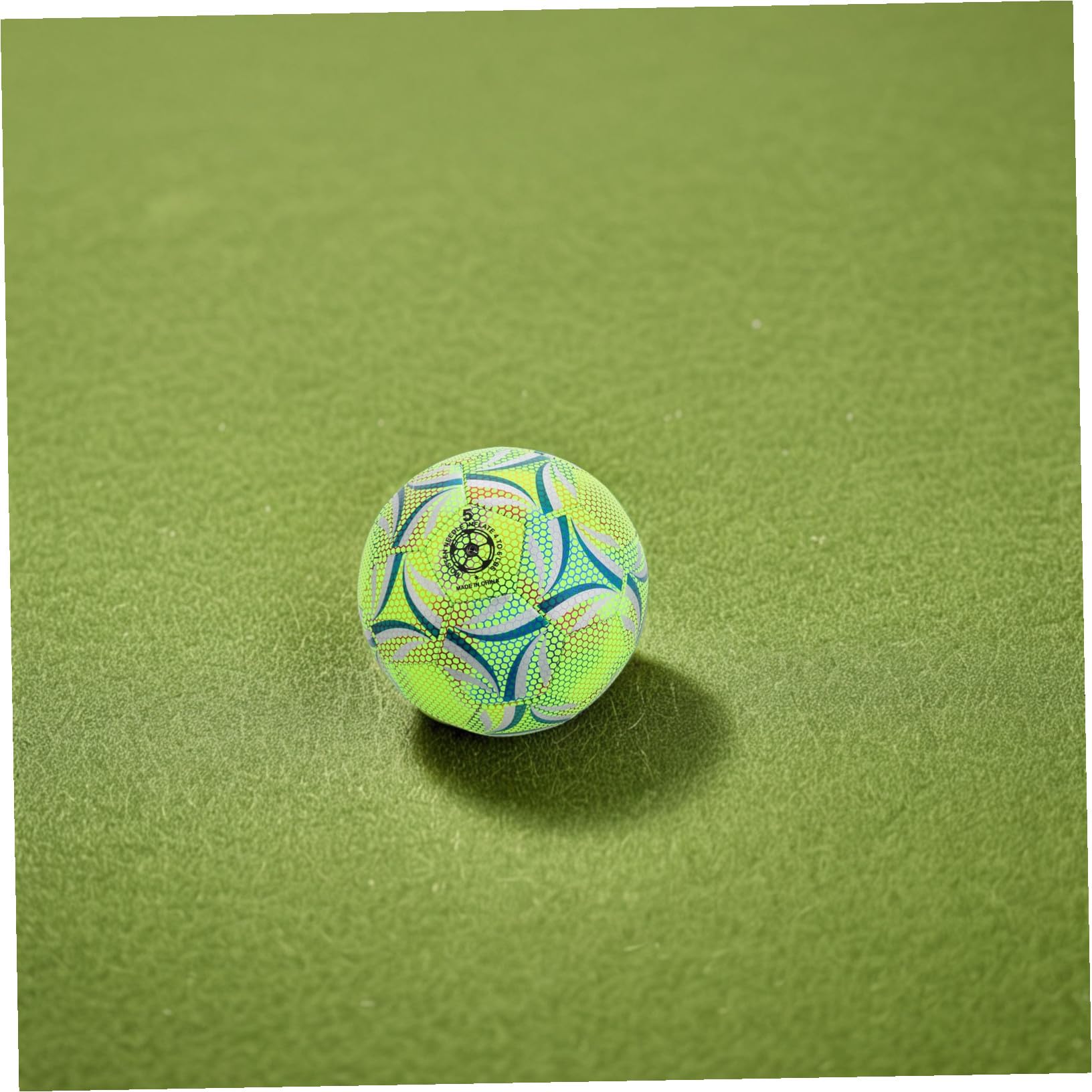 ifundom Balón De Fútbol Iluminado Brillante y Duradero Equipo De Fútbol para Adolescentes y Entrenamiento Que Brilla La Oscuridad para Deportes y Fiestas