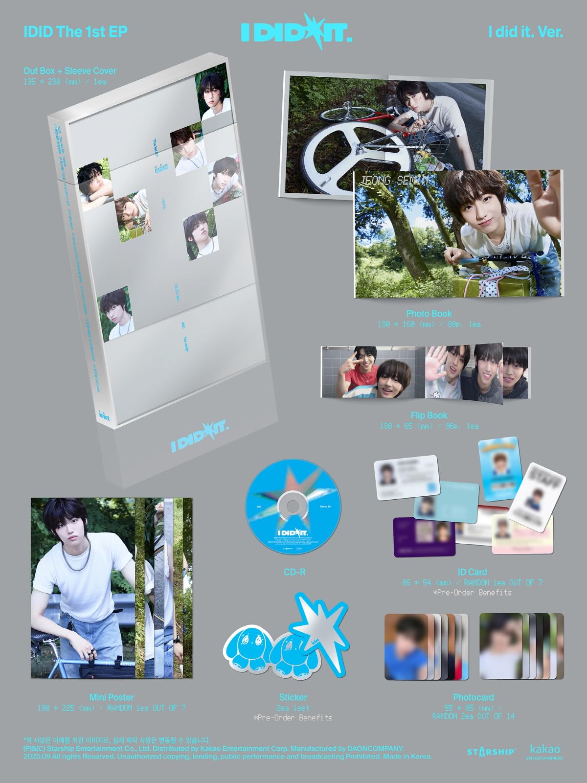 Amazon.com: Idid I Did It [I Did It ver.] 1st Mini Album : Home