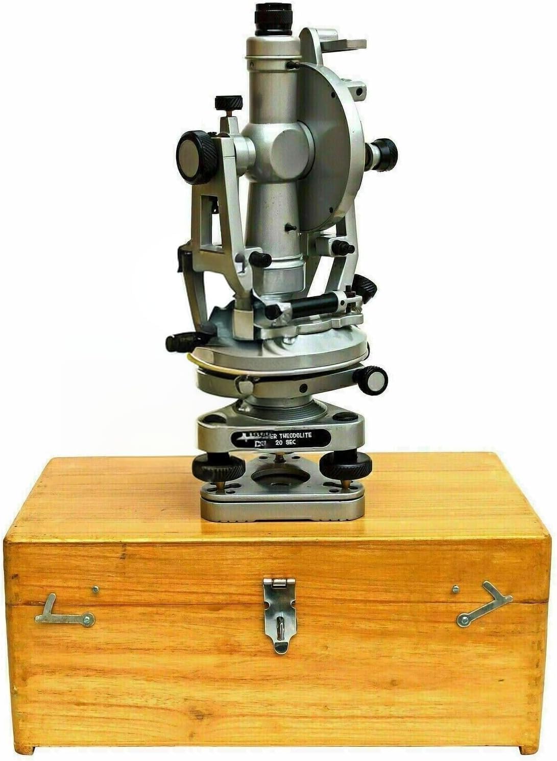 Professional Optical Theodolite Transit Level, Metal Glass Construction, 10x6 Inch, Digital Electronic Survey Measurement Instrument (Theodolite - 4)