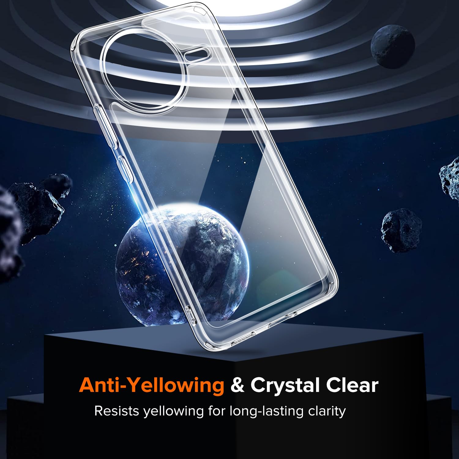 IVoler Anti Ingiallimento Chiaro Cover Per Xiaomi Redmi 13 4G / Poco M6