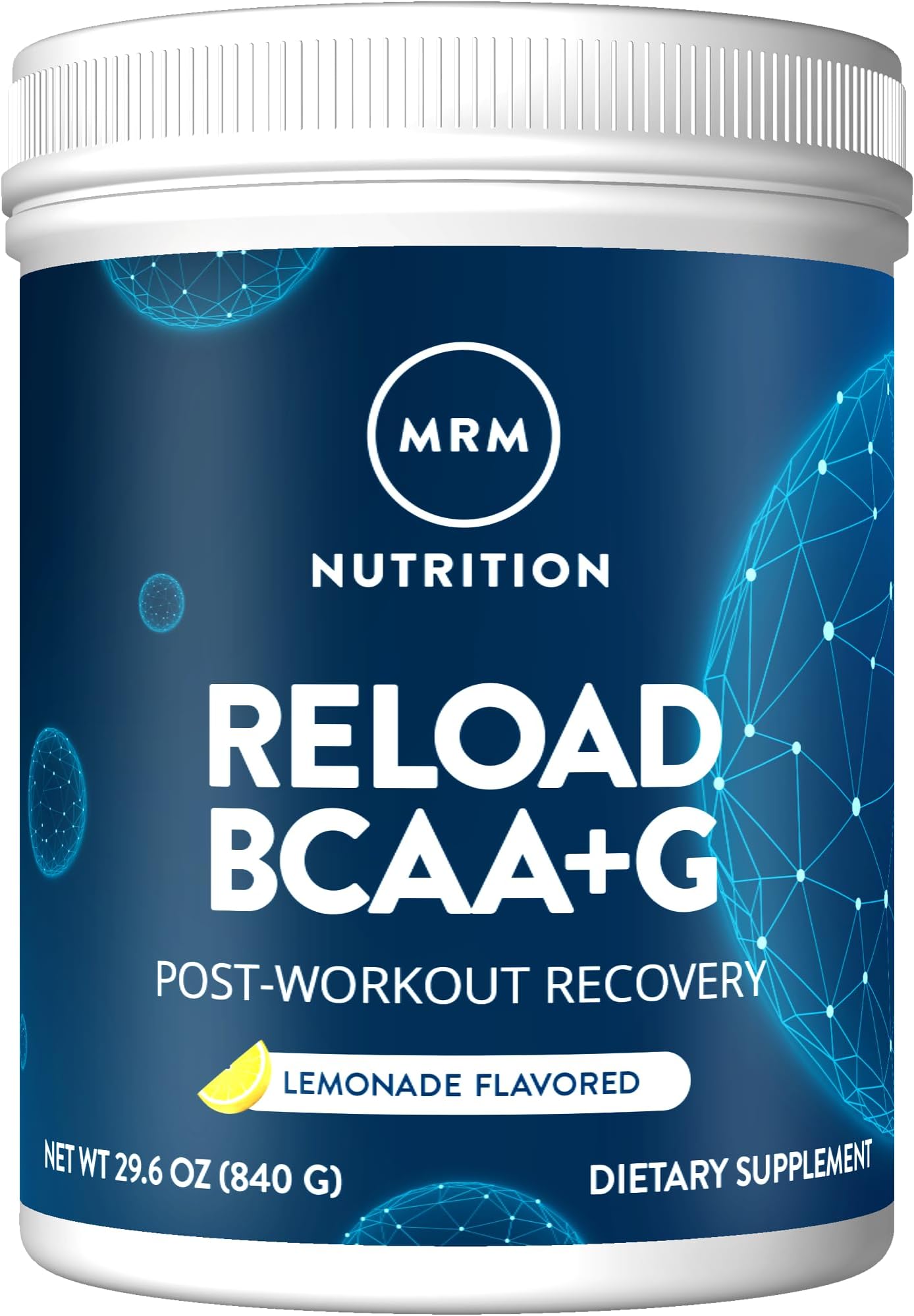 BCAA+G RELOAD Post-Workout Recovery – Lemon, 840g - 60 Servings Per Container