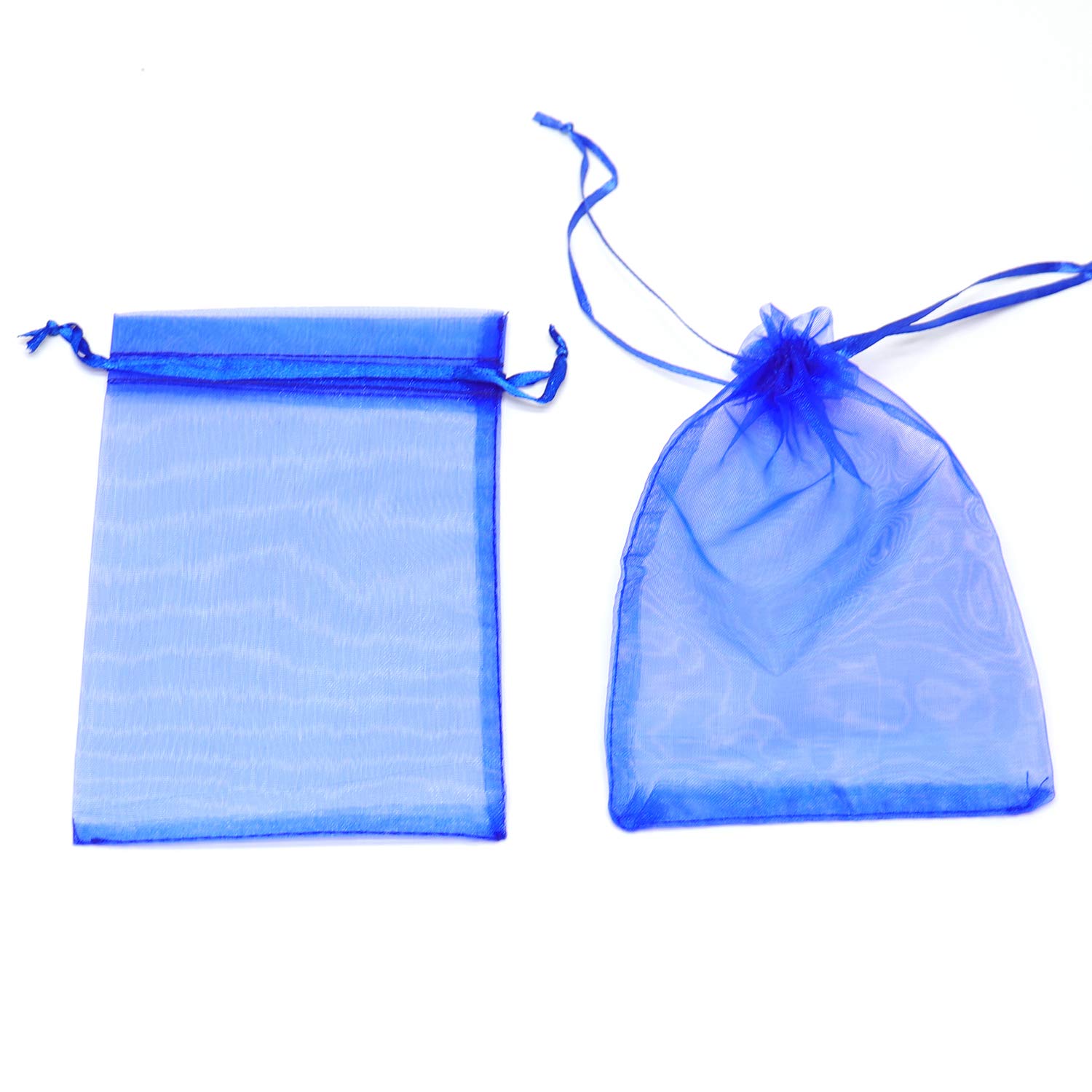 Dealglad - Set de 100 bolsitas de organza, con cordón, adecuadas para fiesta, boda, regalos