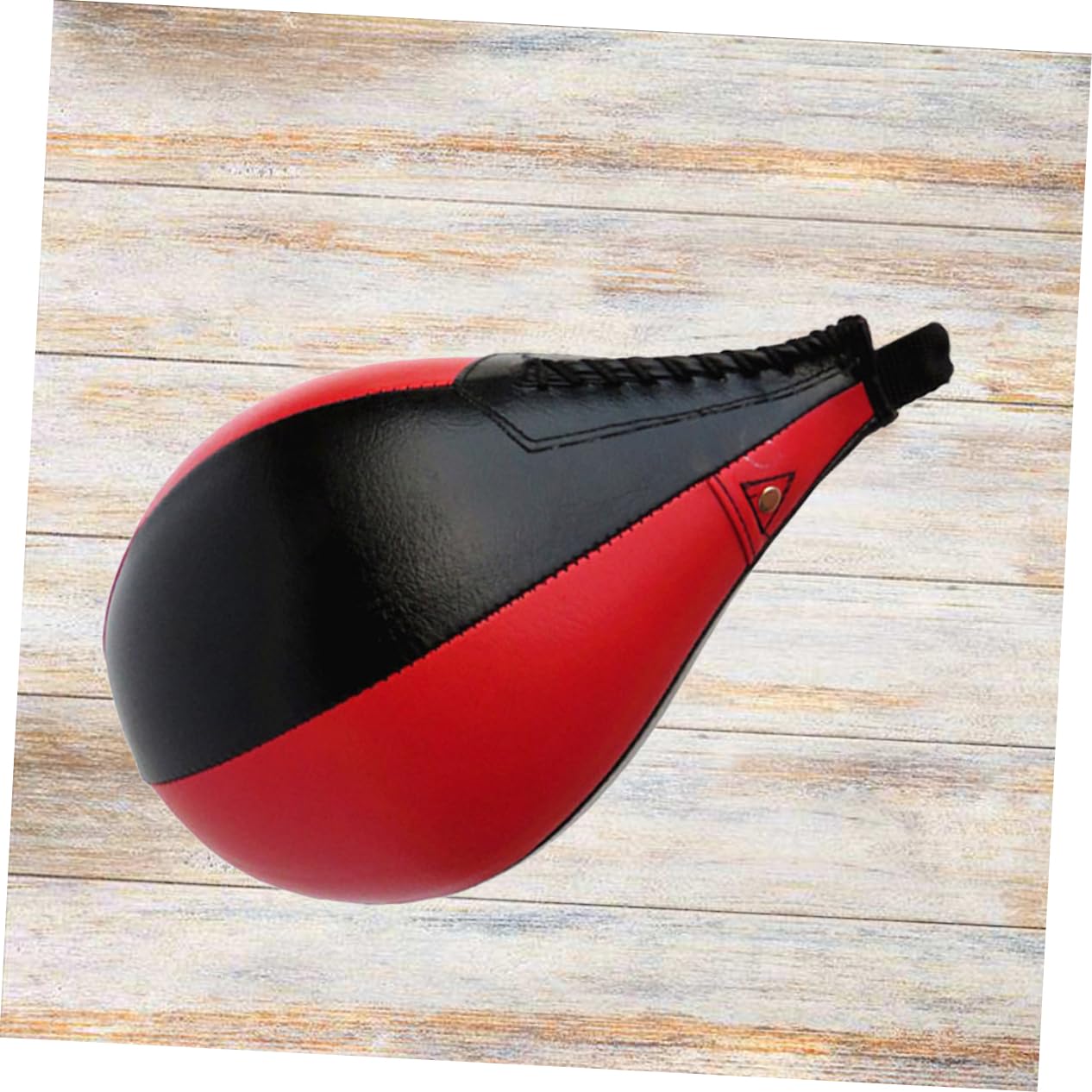 TOYANDONA Ballon de Boxe Vitesse Poire en Cuir PU Cranté Ballon D’entraînement de Frappe Précis Balle de Boxe pour Agilité sans Accessoires Usage Sportif