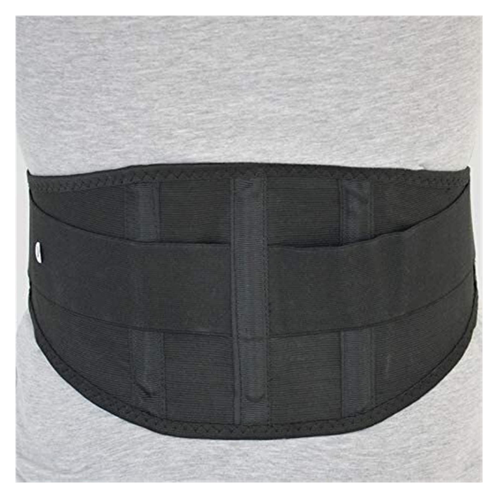 Correas de cinturón de Soporte Lumbar para Hombres y Mujeres, con 3 Cinturones de Soporte para la Espalda, adecuados para Todas Las Estaciones, cinturón térmico de protección Deportiva (Size : X
