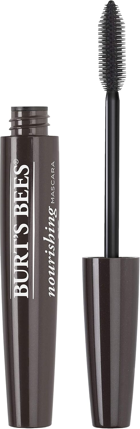 Burt's Bees 100% Natural Nourishing Mascara, Black Brown - 0.4 Ounce (Pack of 2) - Image 2