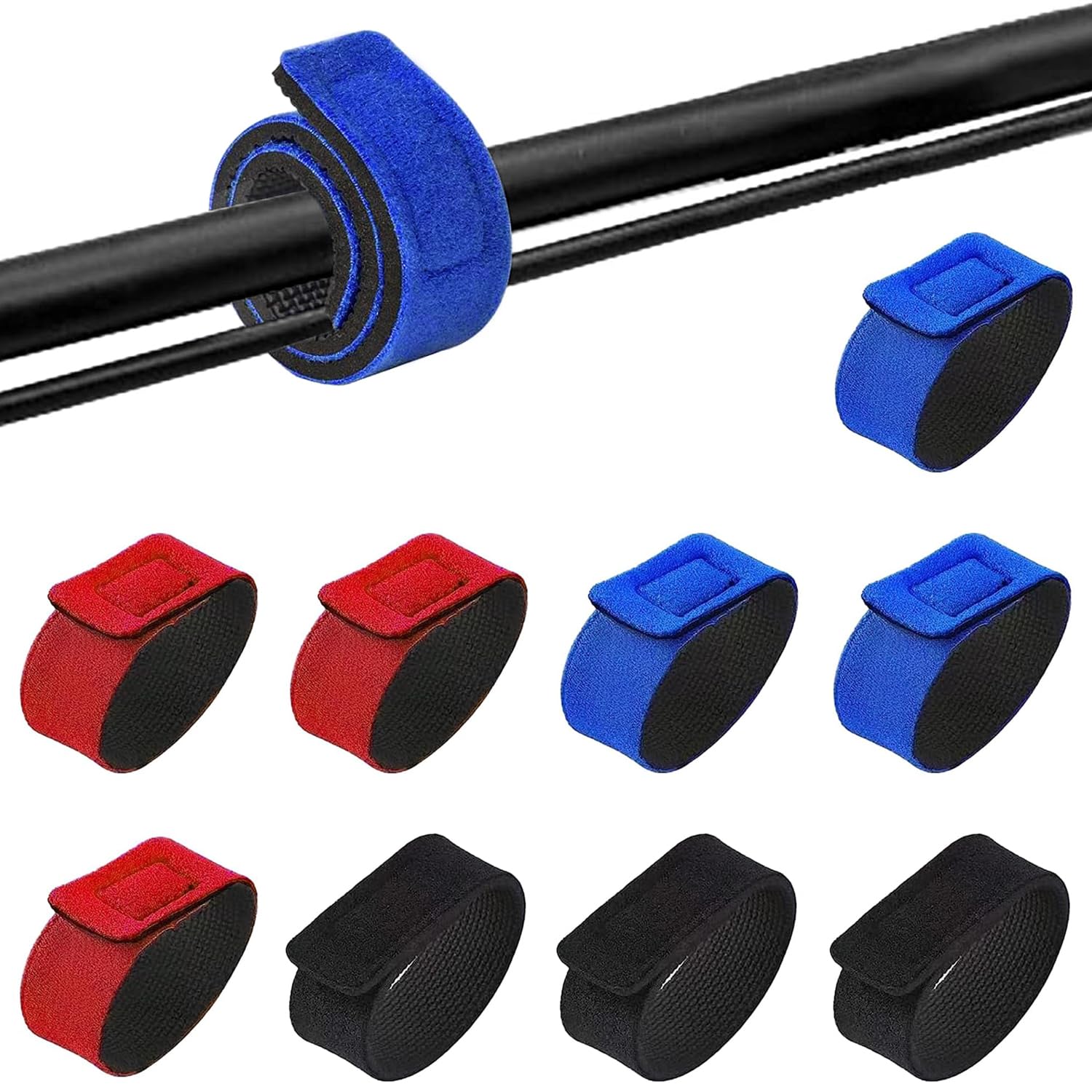 Amazon | 釣りロッドベルト ロッドベルト 釣り 保護ベルト マジック