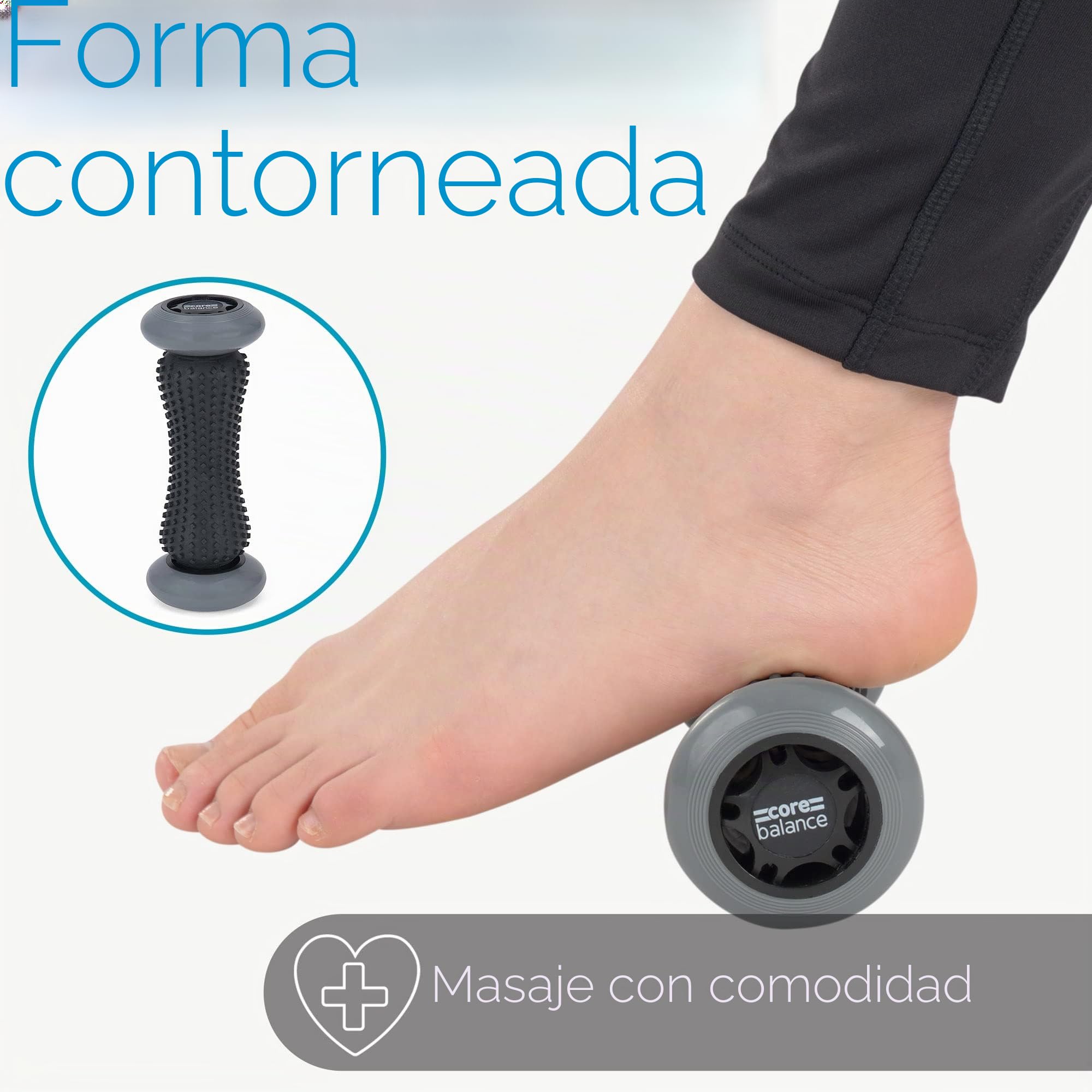 Core Balance Rodillo masajeador de reflexología para pies y Fascitis Plantar