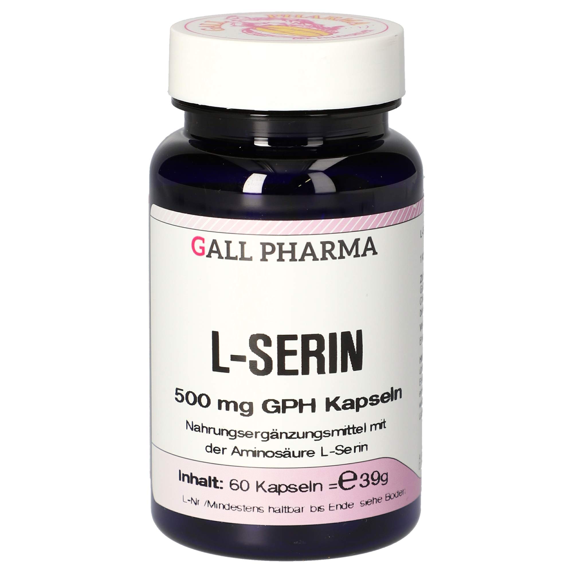 Gall Pharma L-Serin 500 mg GPH Kapseln, 60 Kapseln