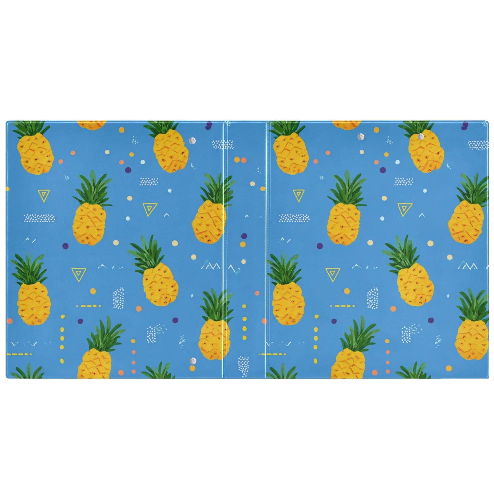 Raccoglitore ad anelli con 3 anelli, 3,8 cm, con portablocco, contiene 200 fogli, per ufficio, casa, scuola