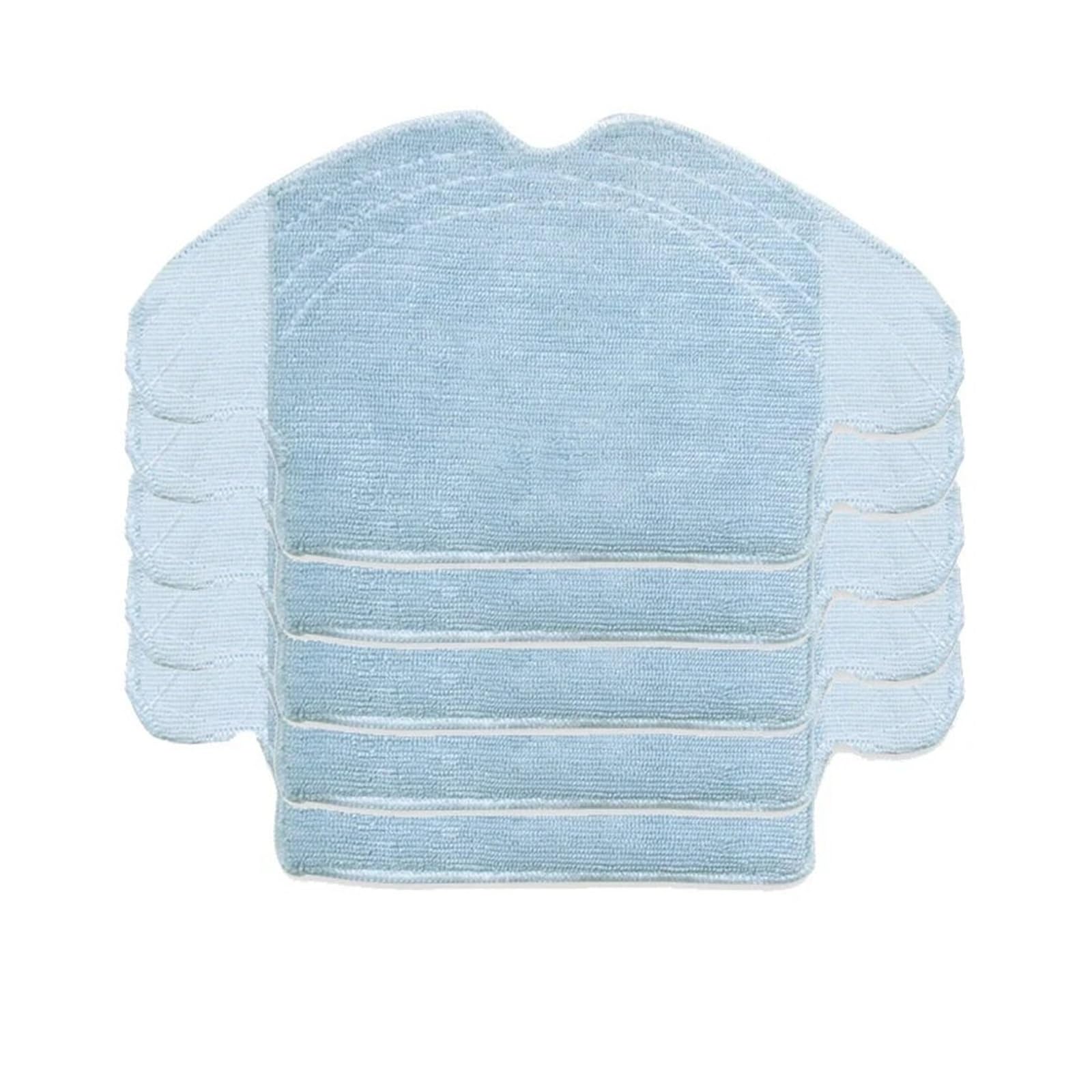 AIHDBCL Compatible ForQihoo360， S6 Robot Vacuum Cleaner Spare P Main Brush Mop Cloth Replacement Accessories(5pc)