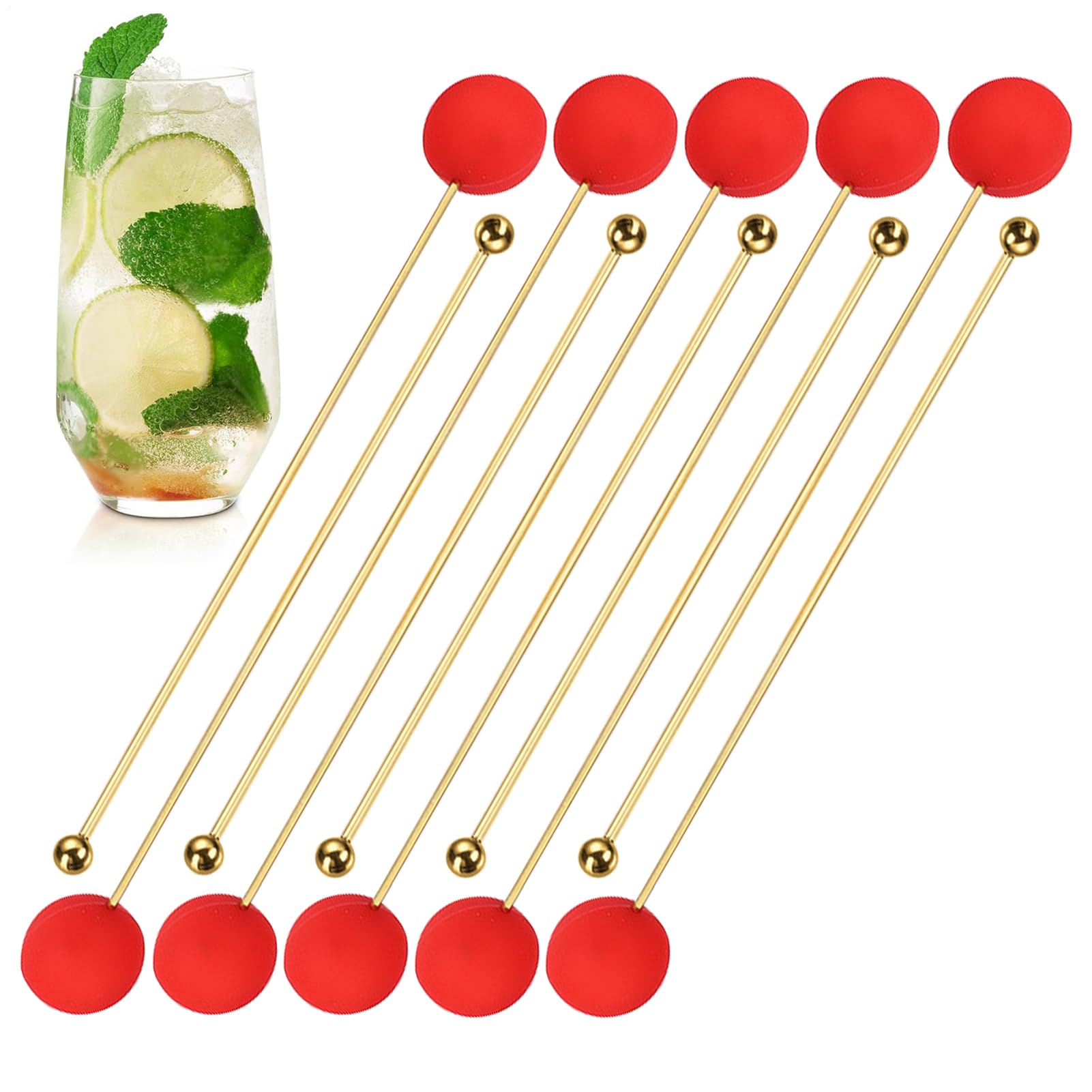 Stir Sticks,Portable Condiment Mixing Bar | Beverage Stir Sticks - for Home Cafe Bar Party Milk Juices Cocktail Whiskey Creamer Chocolate