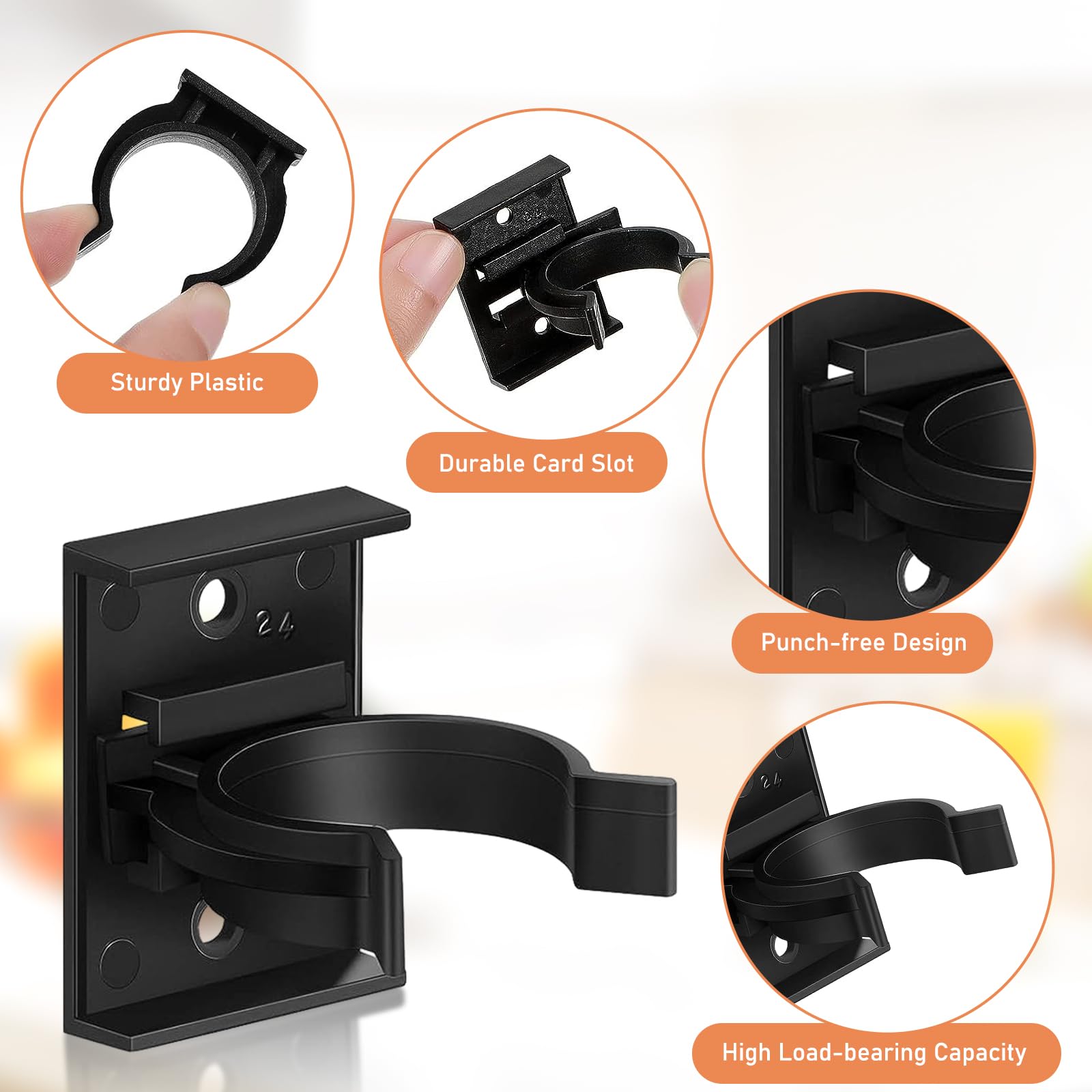 10pcs Heavy Duty Kitchen Kick Board Plinth Clips Kickboard Clips Plinth Leg Clips Kitchen Plinth Clips Kitchen Kickboard Clips Kick Board Plinth Clips Kitchen Baseboard Clips fit 30-31 mm (20+50) - Image 2