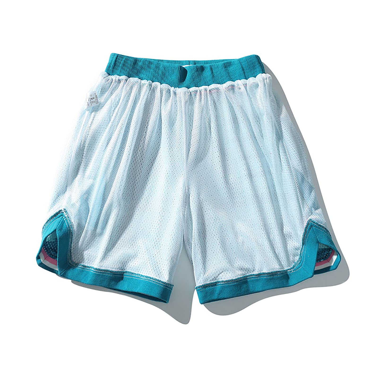 Maglie da Basket da Uomo Pantaloncini Abbigliamento Sportivo da Strada Casual Traspirante Uniforme Ad Asciugatura Rapida per Il Fitness da Jogging