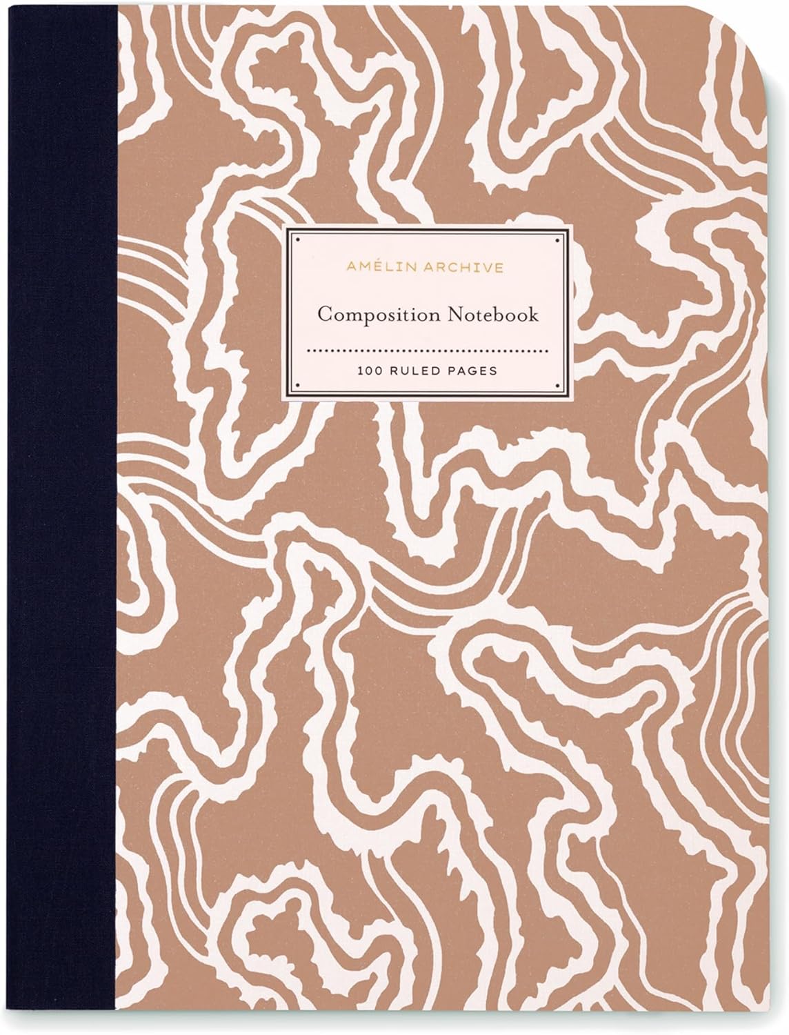 AMÉLIN ARCHIVE Set of 2 Composition Notebooks 9.75" x 7.6" with 100 Lined Pages (Chimie Des Fleurs/Arp)