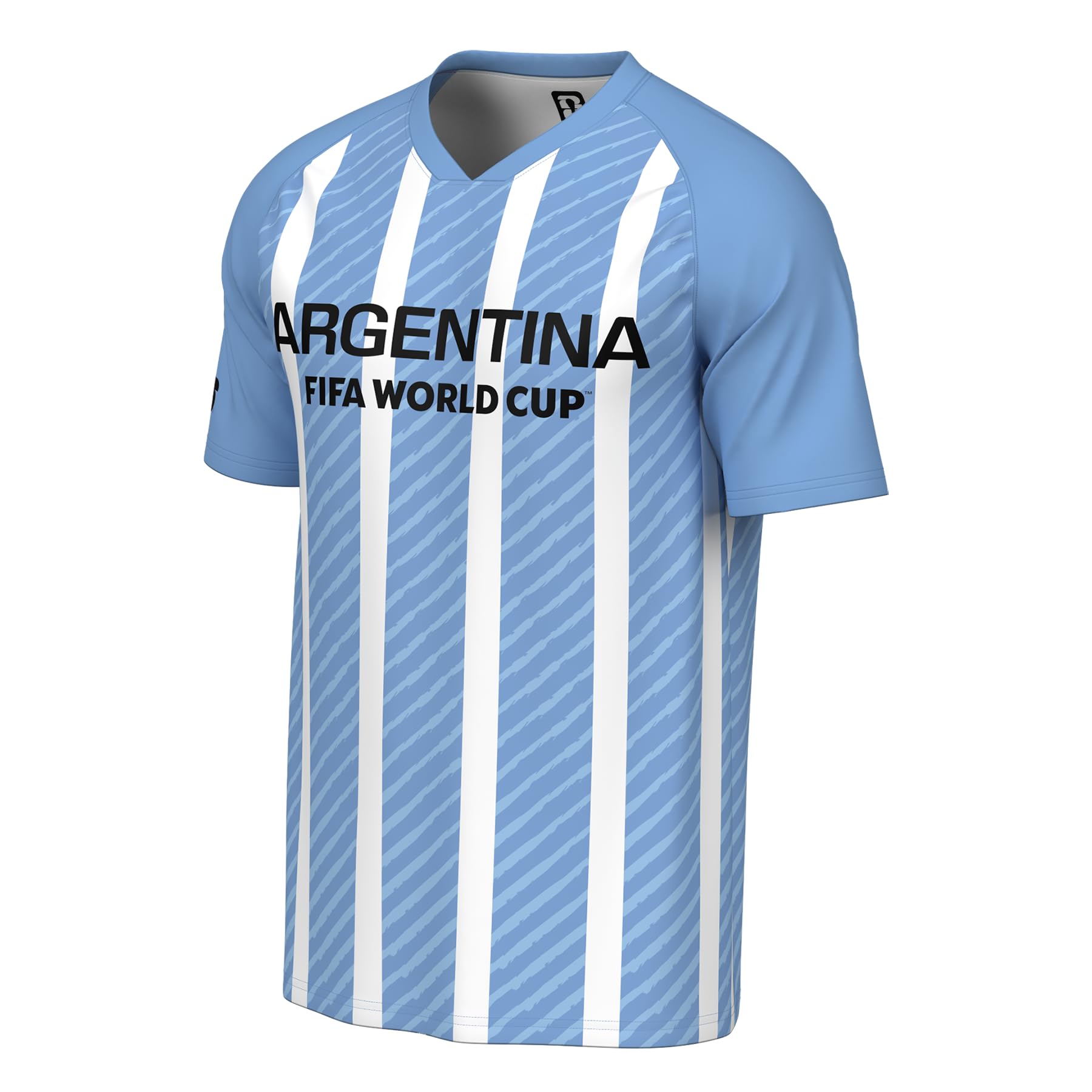 FIFA World Cup 2026 Kids Short Sleeve Sublimated Soccer Fashion Top,Argentina,Small (8)