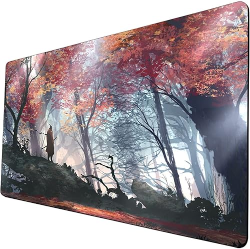 MTG Playmat Juego de mesa Gamemat para TCG RPG CCG Juego de cartas coleccionables Alfombrillas de ratón Samurai japonés 09