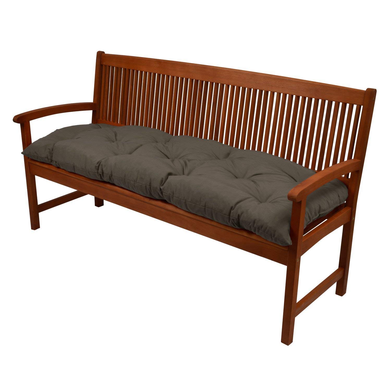 Bench Pad Flair Comfortable Cushion 100X50Cm Anthracite Swing Or 2 Seater Garden Bench Cushion - Wood