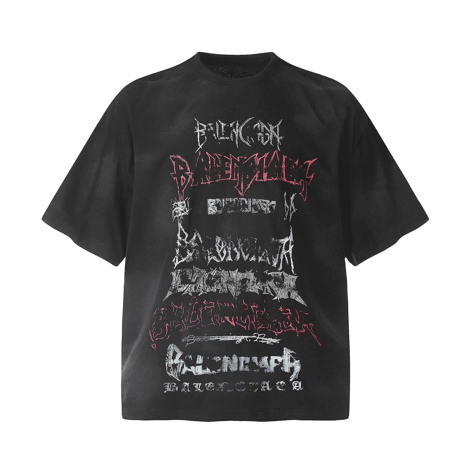 Arnodefrance Men Vintage Graphic Printing T-Shirt Hip Hop Rapper Tee Shirt Cotton Short Sleeve Shirt X-Large Black5