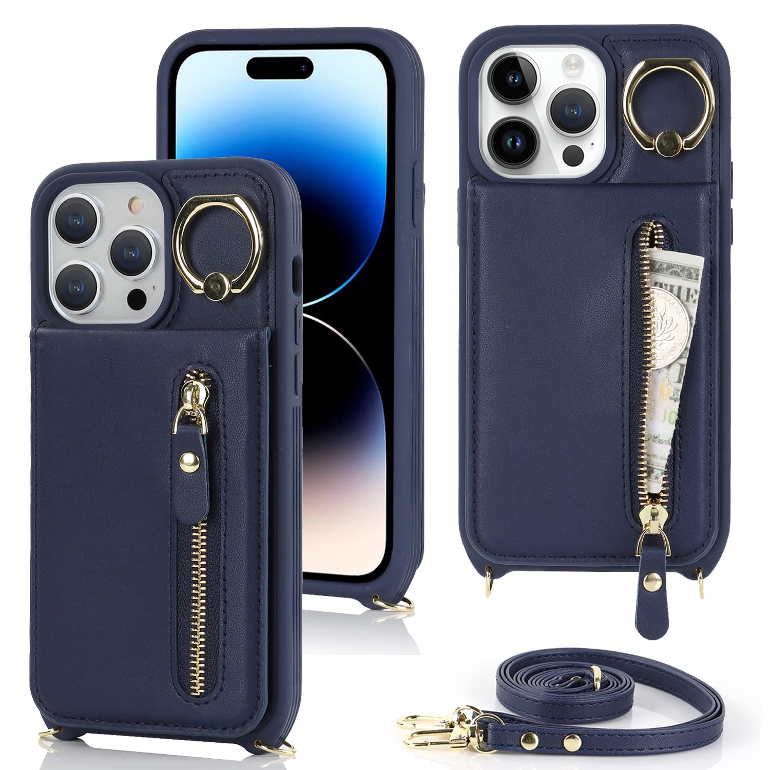 Amazon.co.jp: iCoverCase iPhone14pro ケース ストラップケース