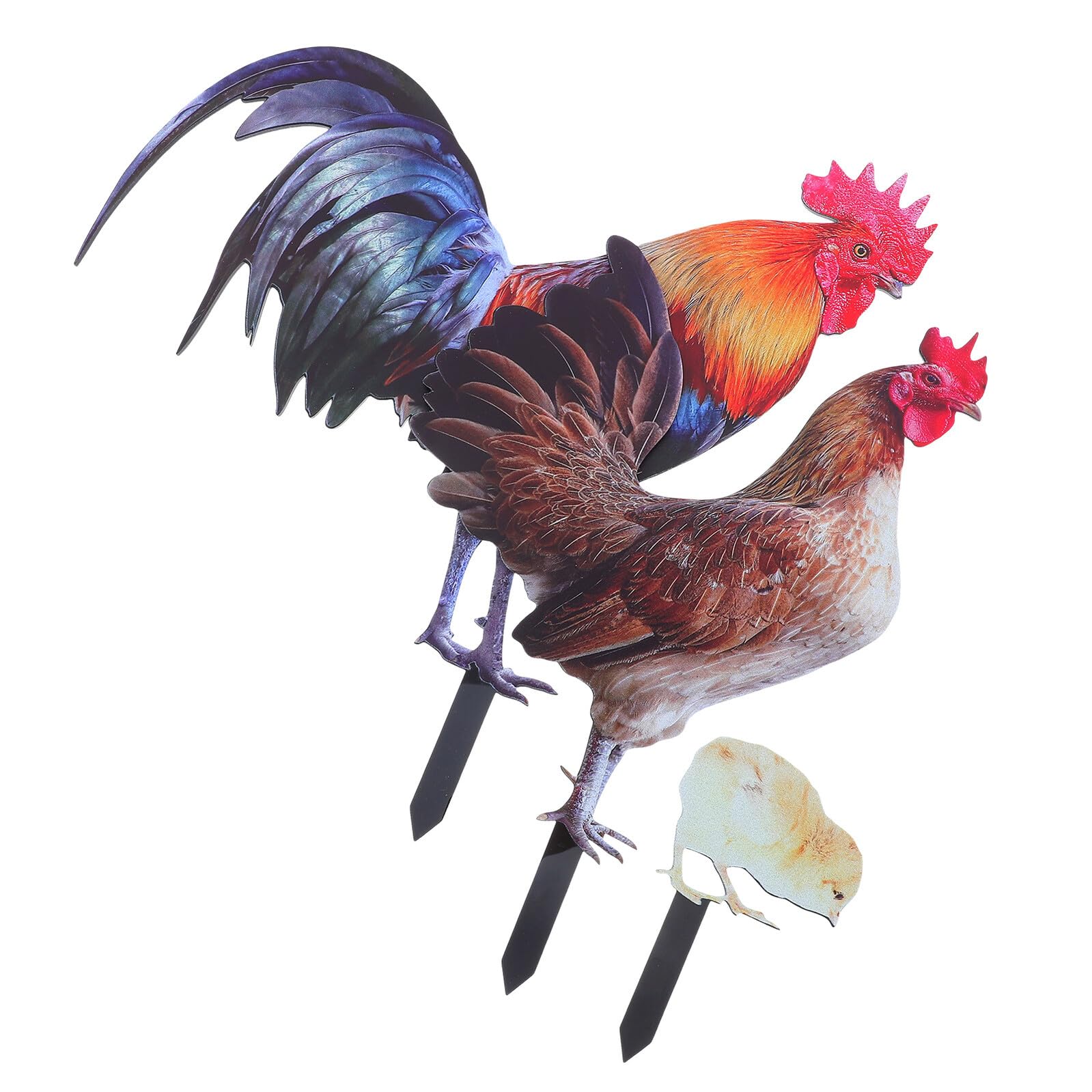 Décoration de jardin poule pour créer une ambiance de ferme rustique sur votre pelouse