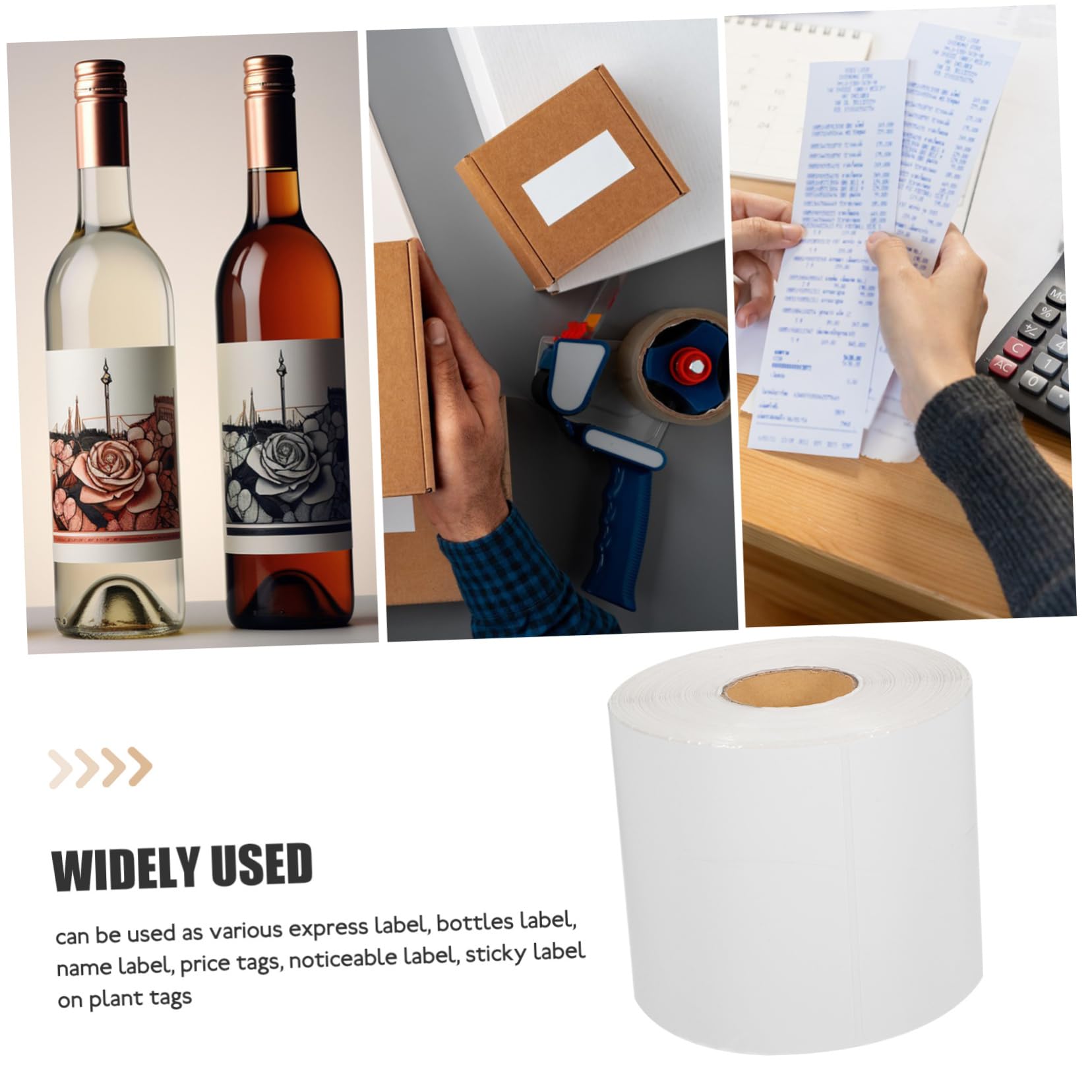 Étiquettes Autocollantes à Imprimer 500 Pièces Papier Blanc