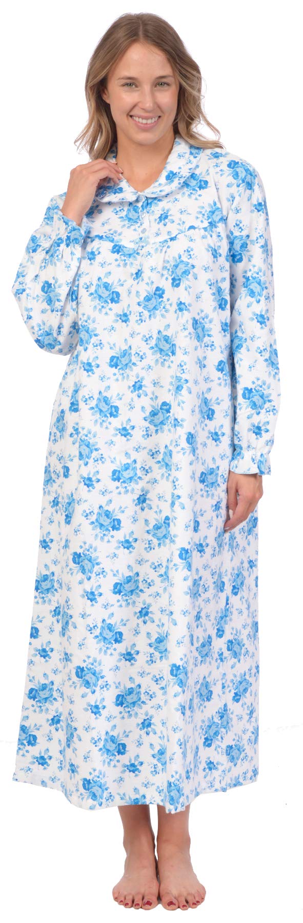 Patricia Soft Cotton Flannel Nightgown for Women Sleep & Lounge