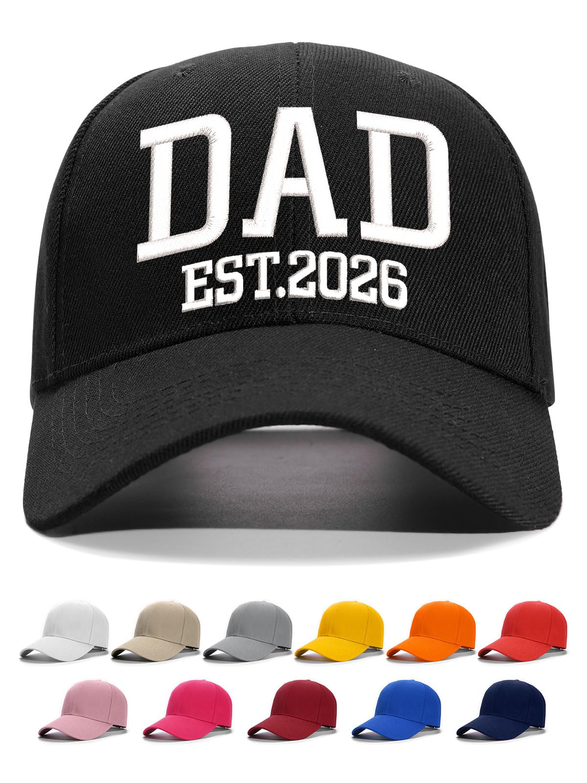 Custom4U Custom Embroidered Baseball Cap Trucker Hat Men Women Text/Logo