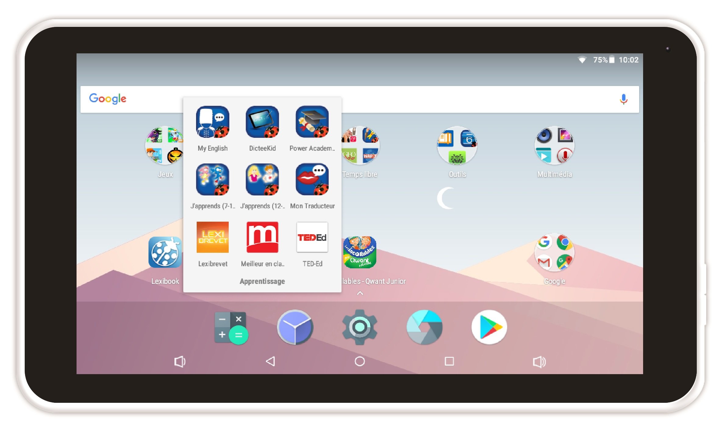 Tablette educative Lexibook Lexitab Master Pochette Casque stéréo