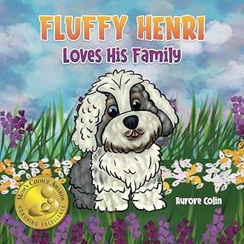 Fluffy Henri Loves his family