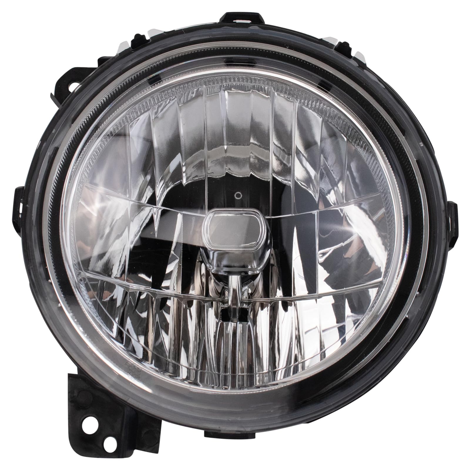 TRQ Left Headlight Assembly Drivers Side Compatible with 2020-2023 Jeep Gladiator 2018-2023 Wrangler CH2502314