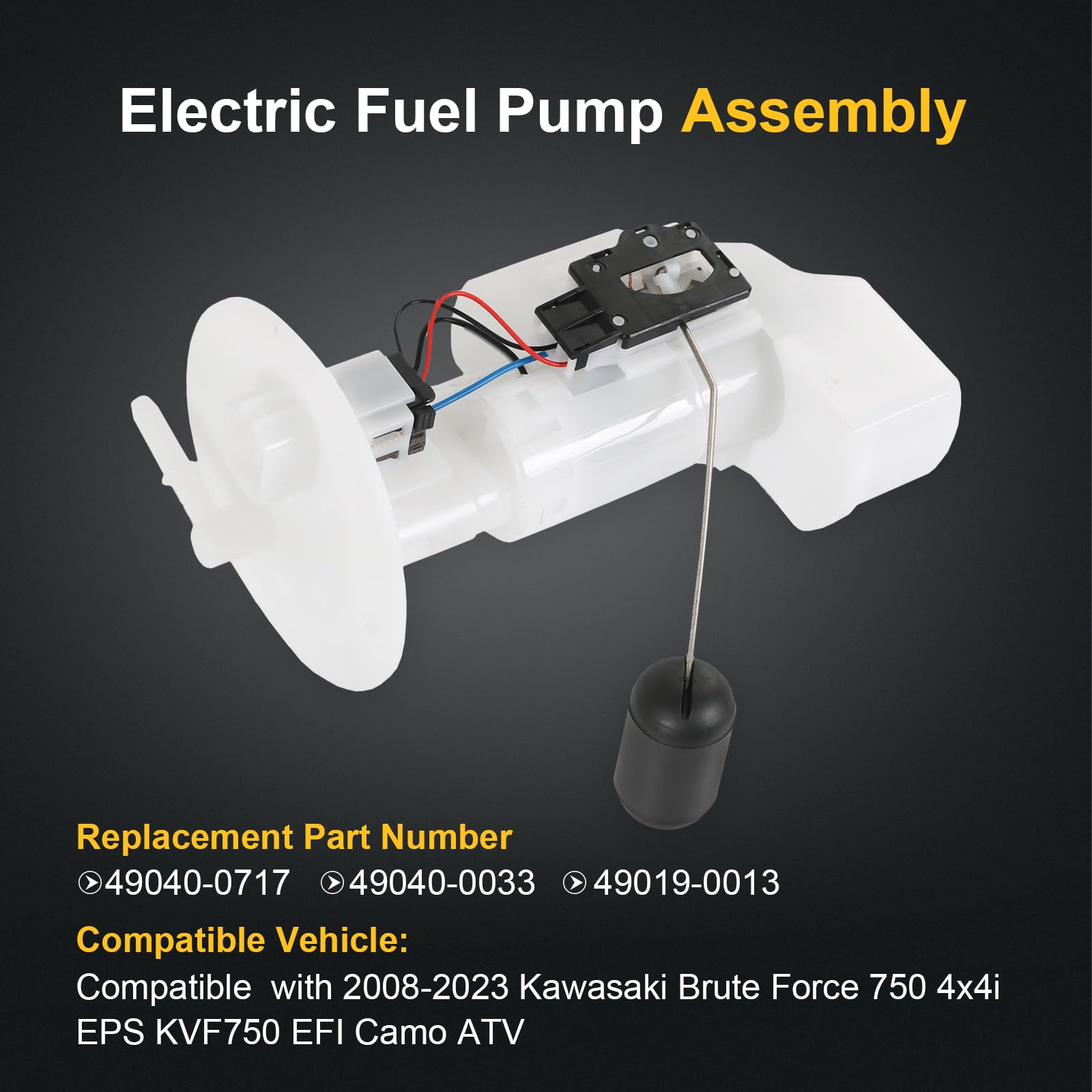 Amazon.com: 49040-0717 Fuel Pump Assembly Compatible with 2008