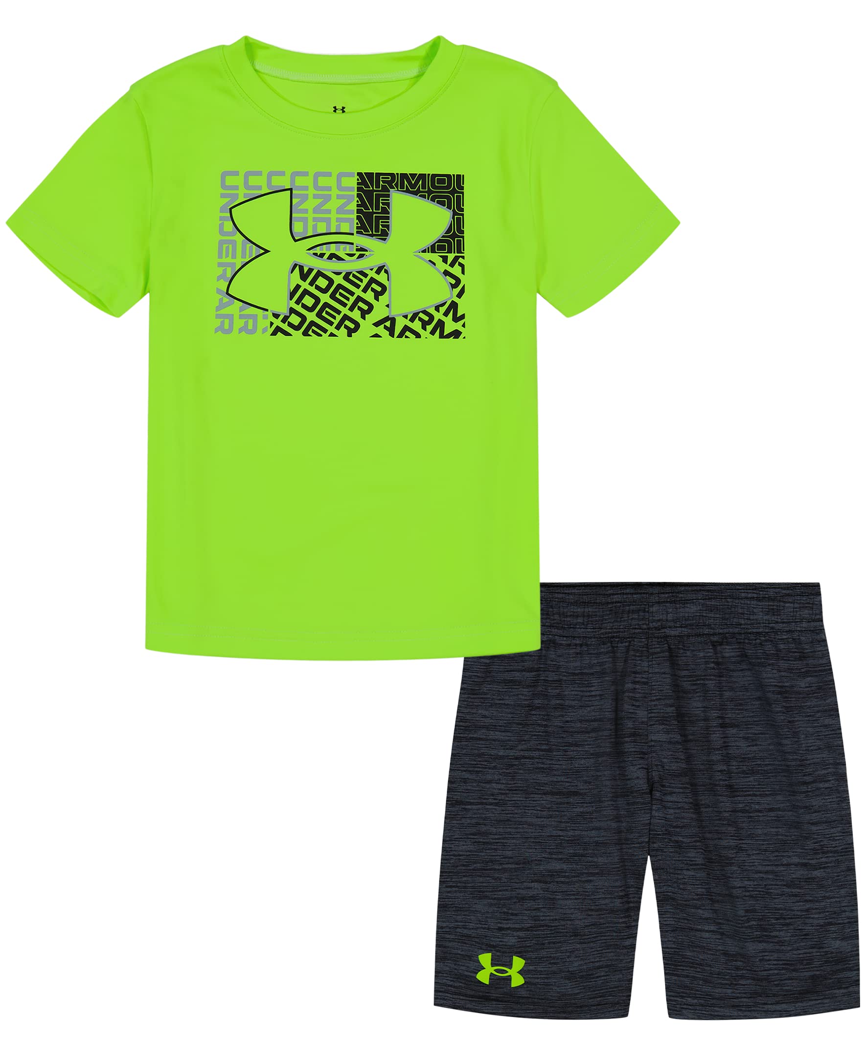 Under Armour Boys' 2-piece Short Sleeve Graphic T-Shirt and Shorts Set