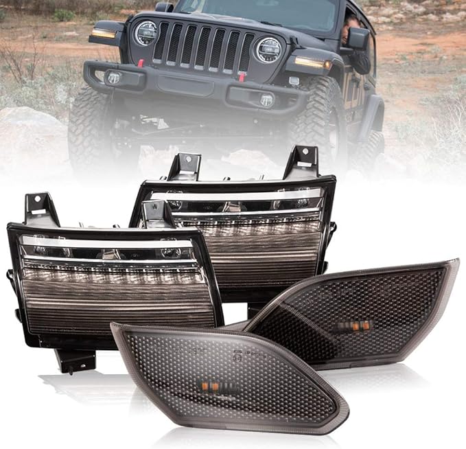 FIERYRED JL LED Fender Light Kit Compatible with 20182020