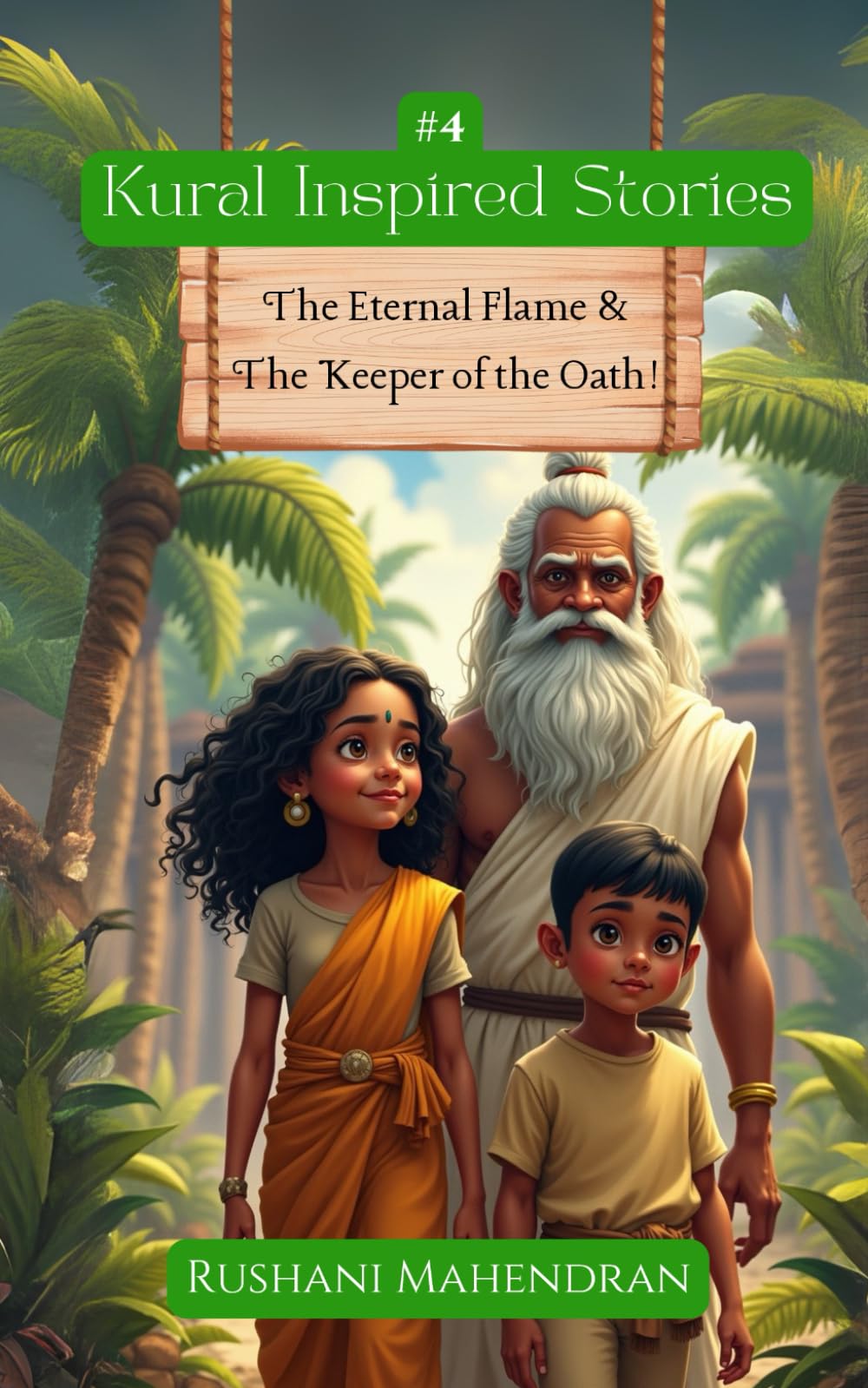Kural Inspired Stories Book (#4): The Eternal Flame & The Keeper of the Oath