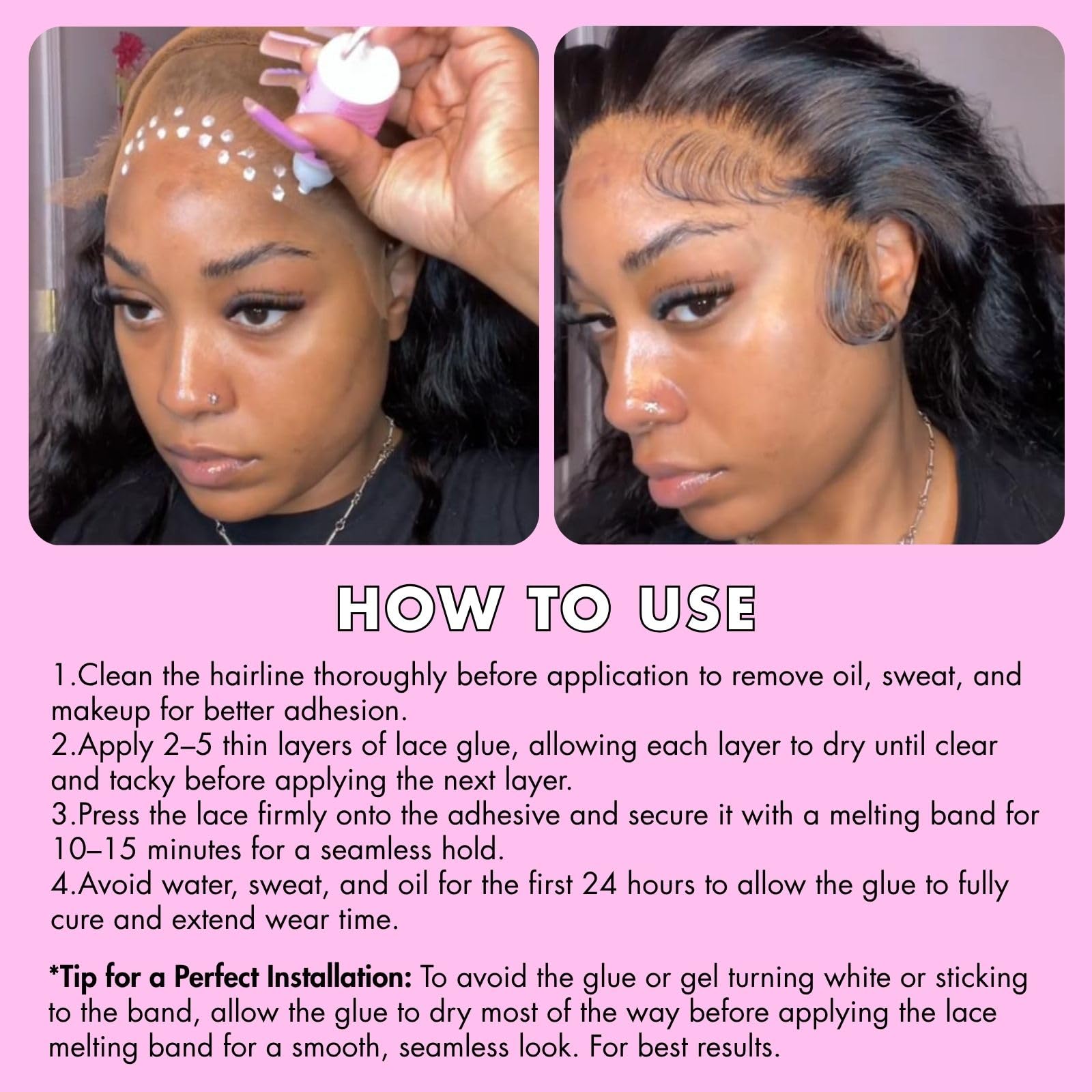 Lace Wig Glue Kit - Secure Your Wig! -4