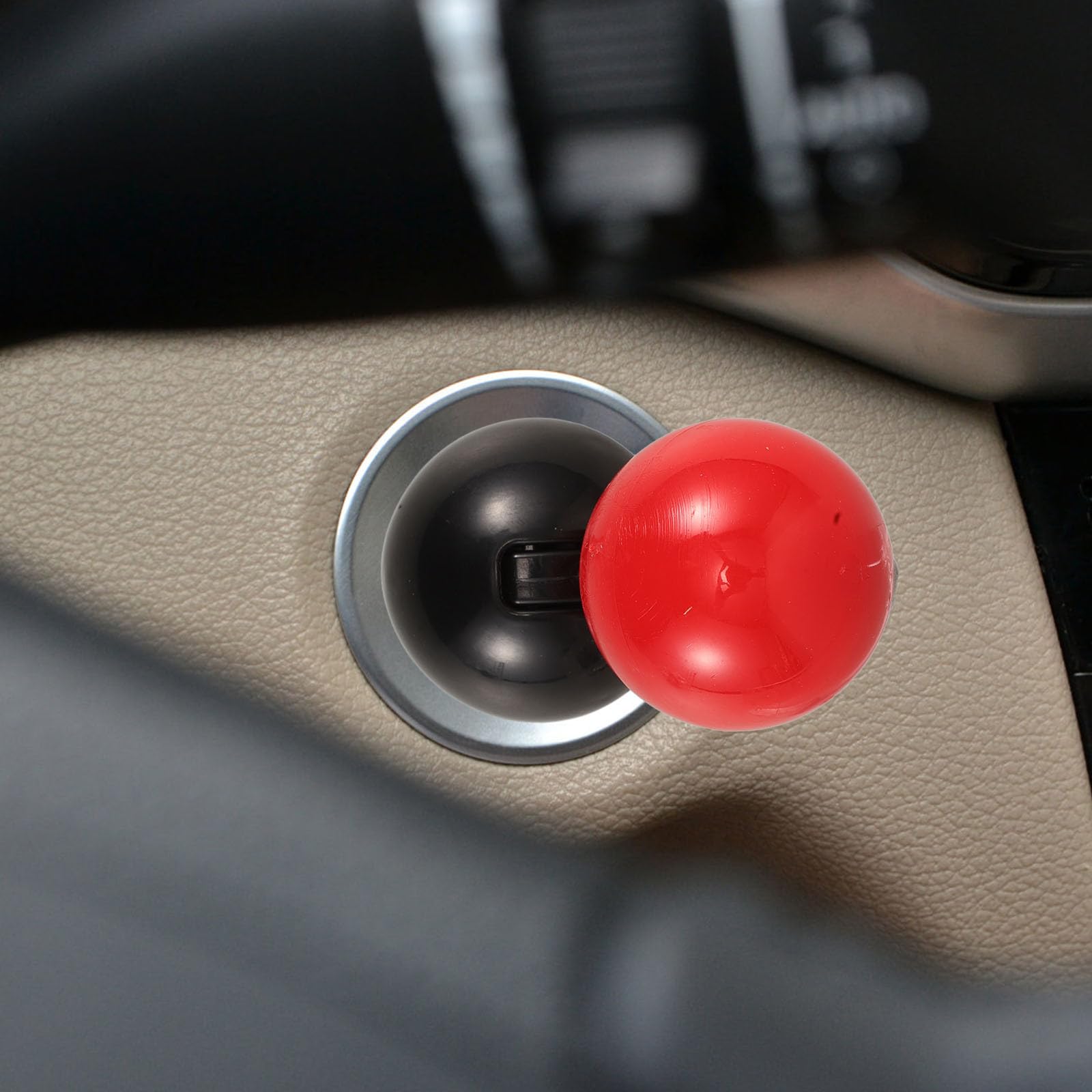 Amazon.co.jp: CTIRCHIU 車用プッシュスタートボタンレバー ファッショ