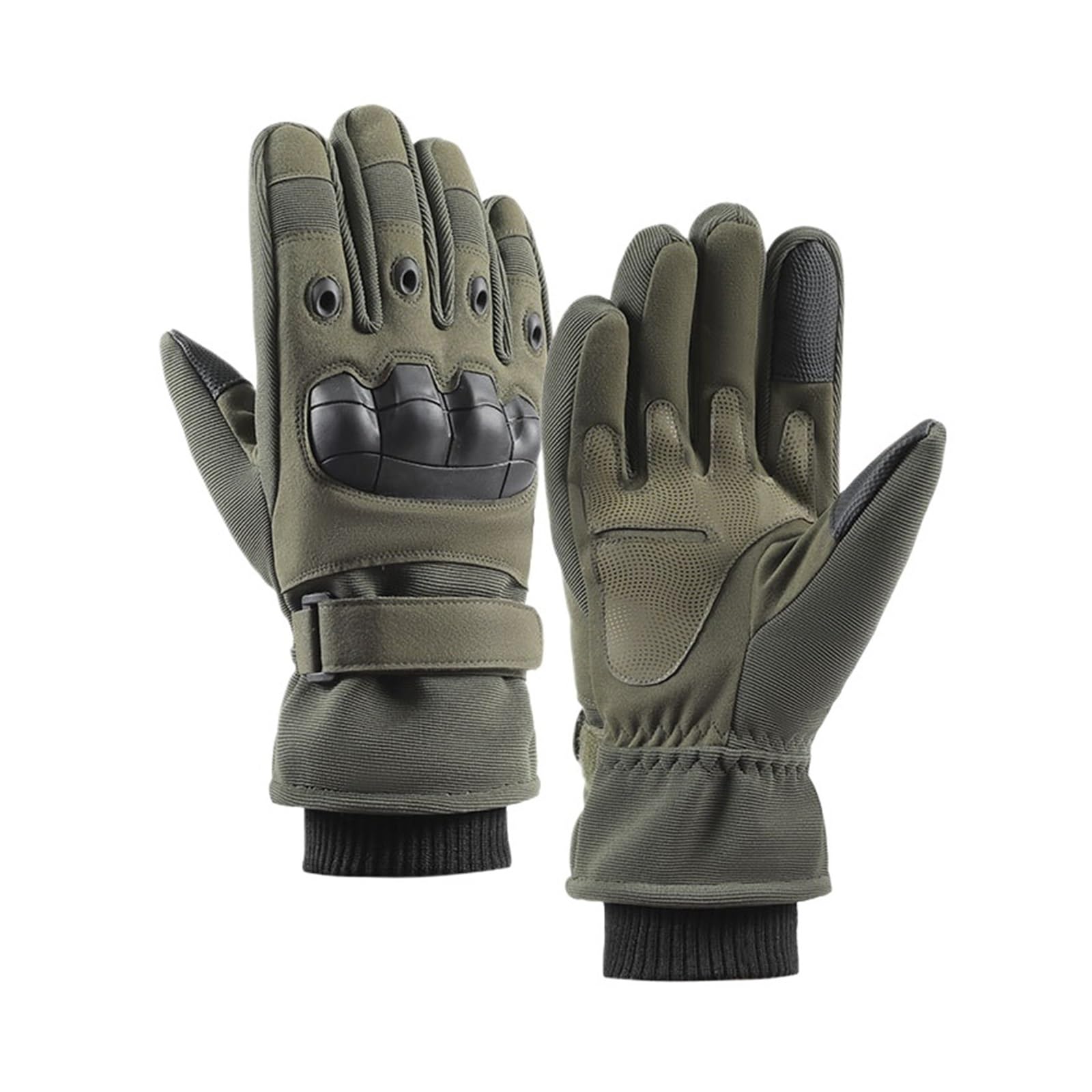 Winter Radfahren Handschuhe Herren Warme Handschuhe Rutschfest Vollfinger Touchscreen Handschuhe