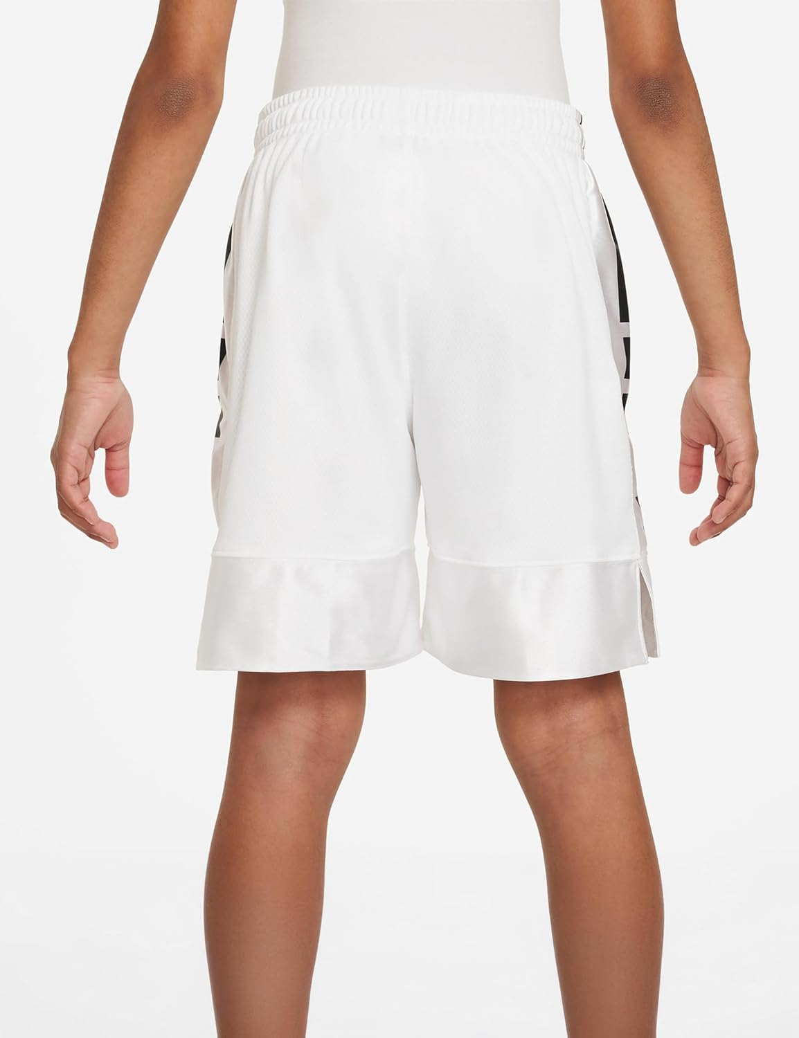 Nike Dri-FIT Elite 23 Big Kids' (Boys') Basketball Shorts (Vapor Green/White, FD4004-376) - Image 3