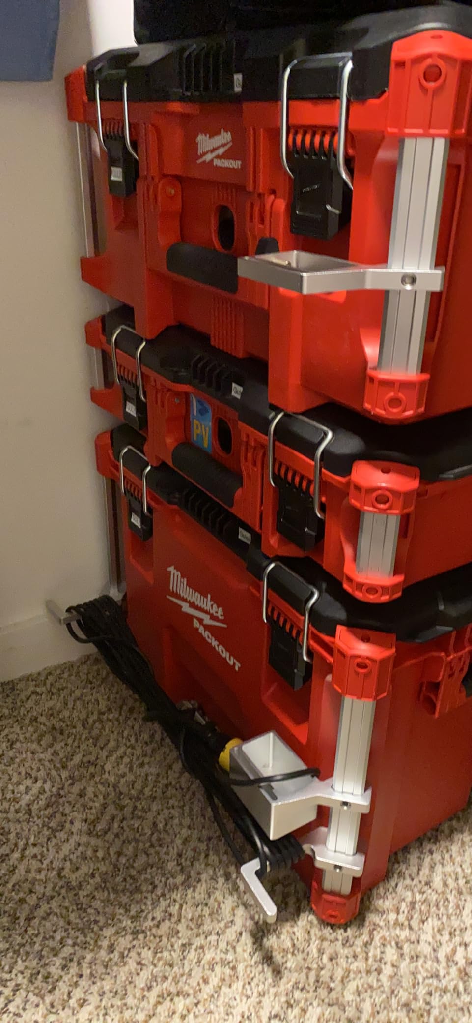 Support Niveau à Bulle Milwaukee Packout – Neuf, Accessoire Malin