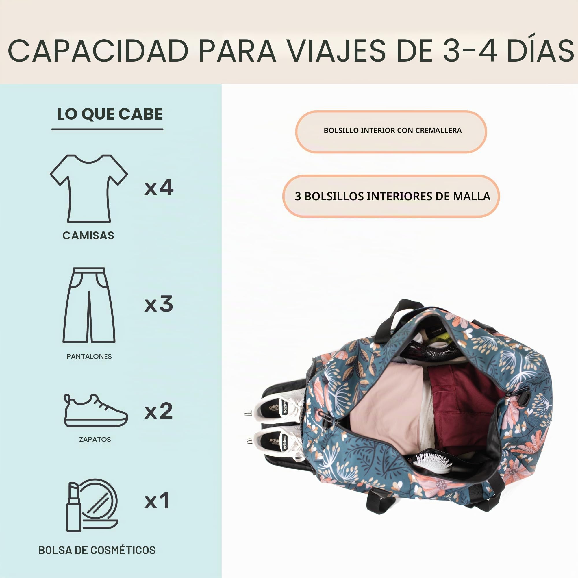 Jadyn Equipaje de Mano Unisex para Adultos, L